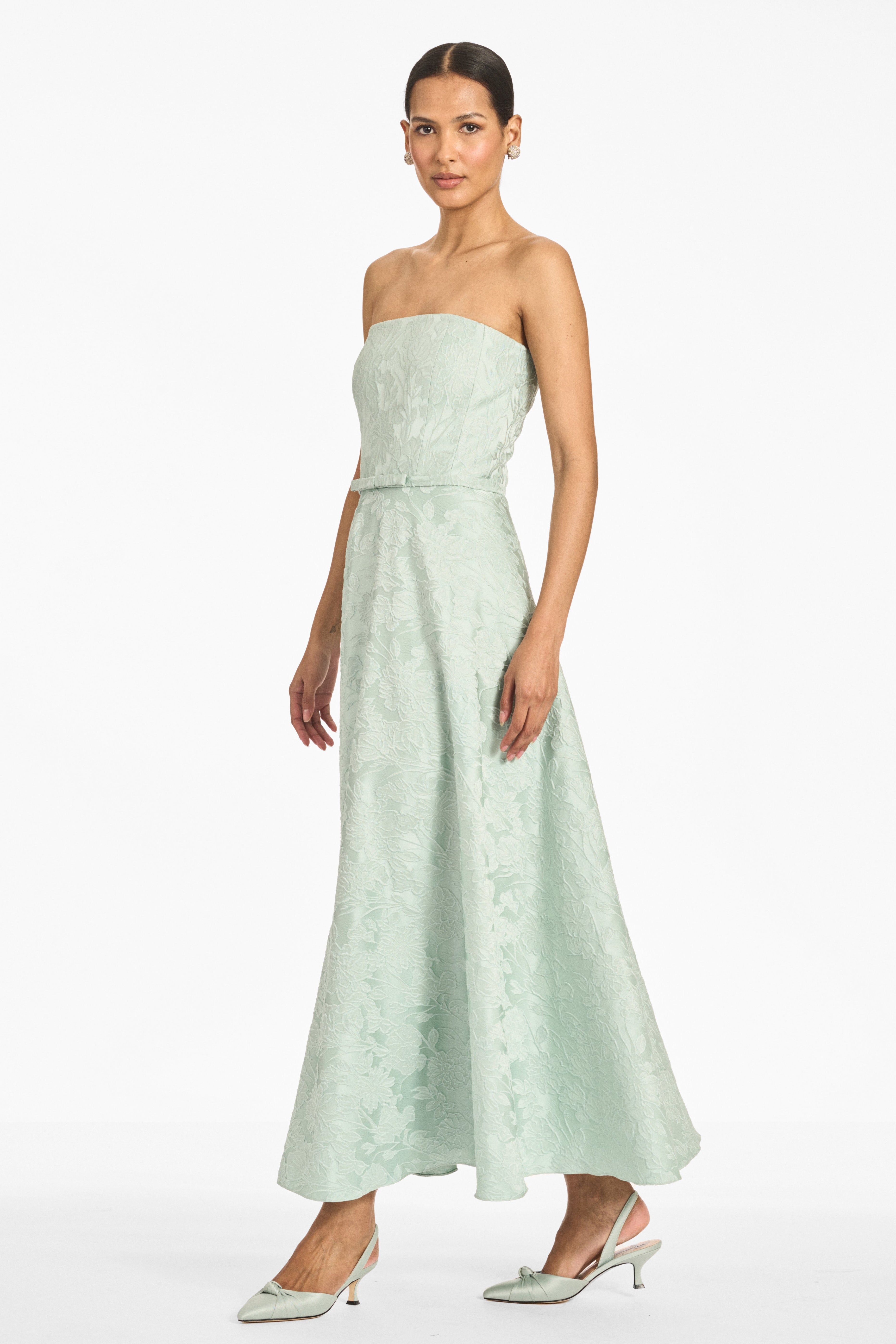DARIAN DRESS - CELADON
