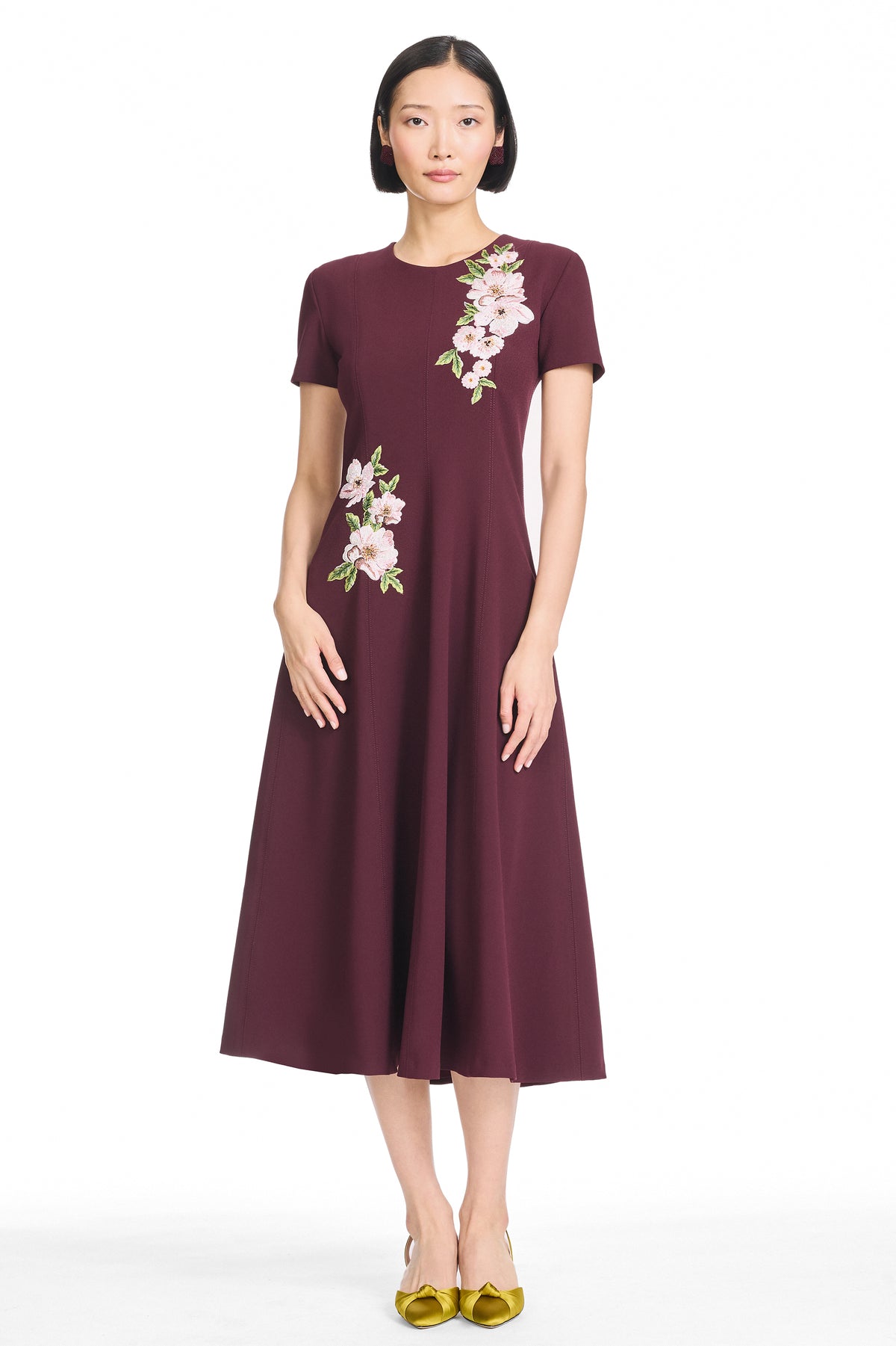ARABELLA DRESS - MALBEC