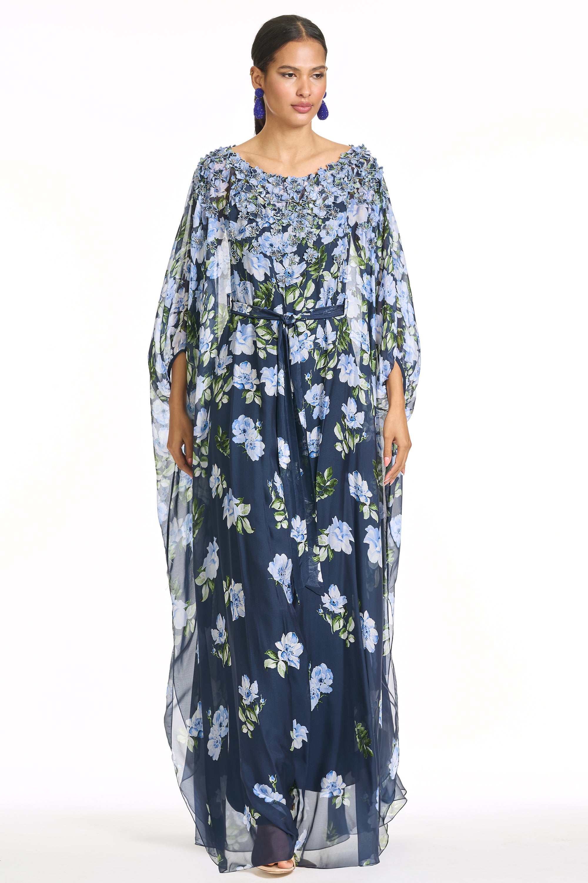 EMBELLISHED GILDA GOWN - CORSAGE DEGRADE
