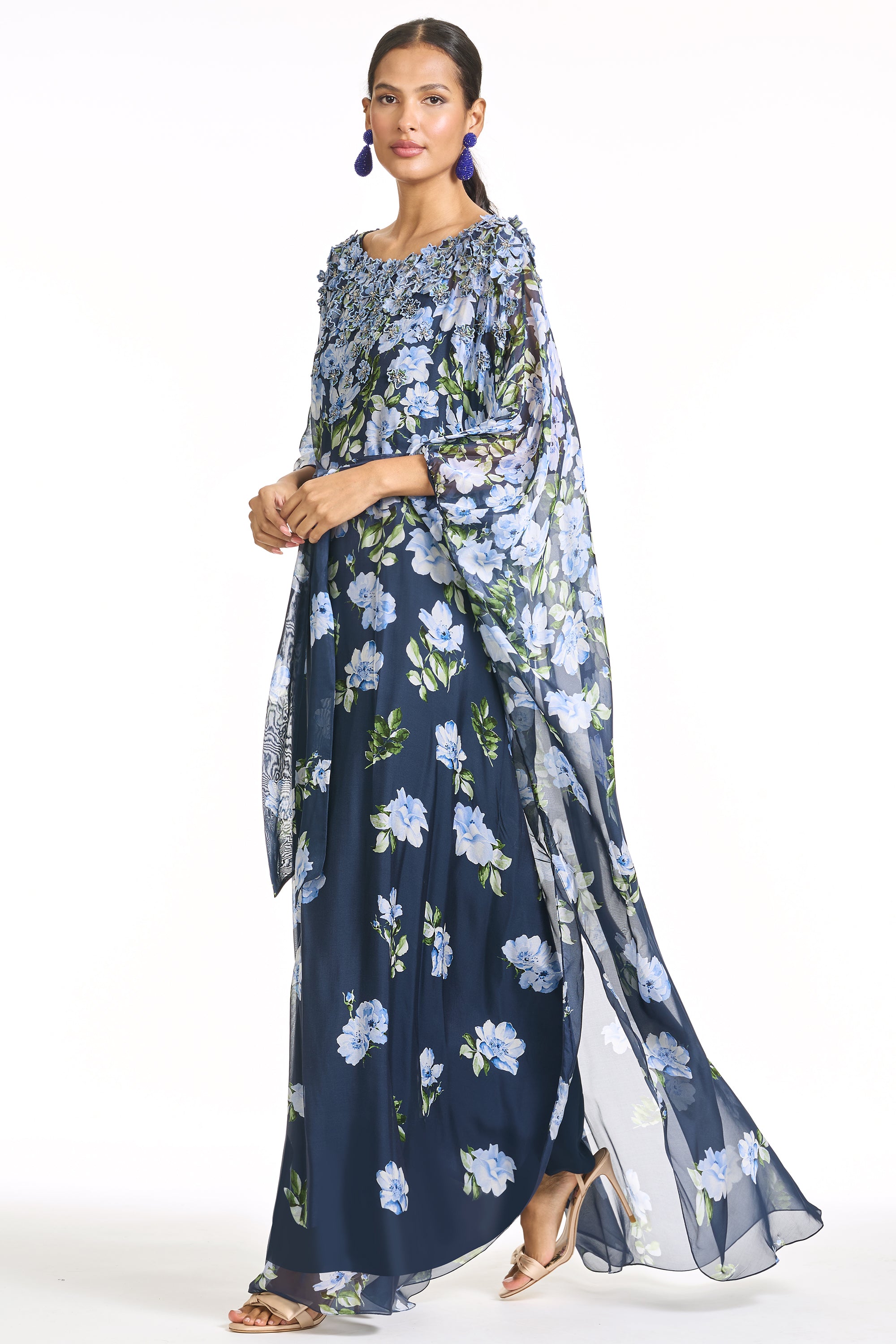 EMBELLISHED GILDA GOWN - CORSAGE DEGRADE