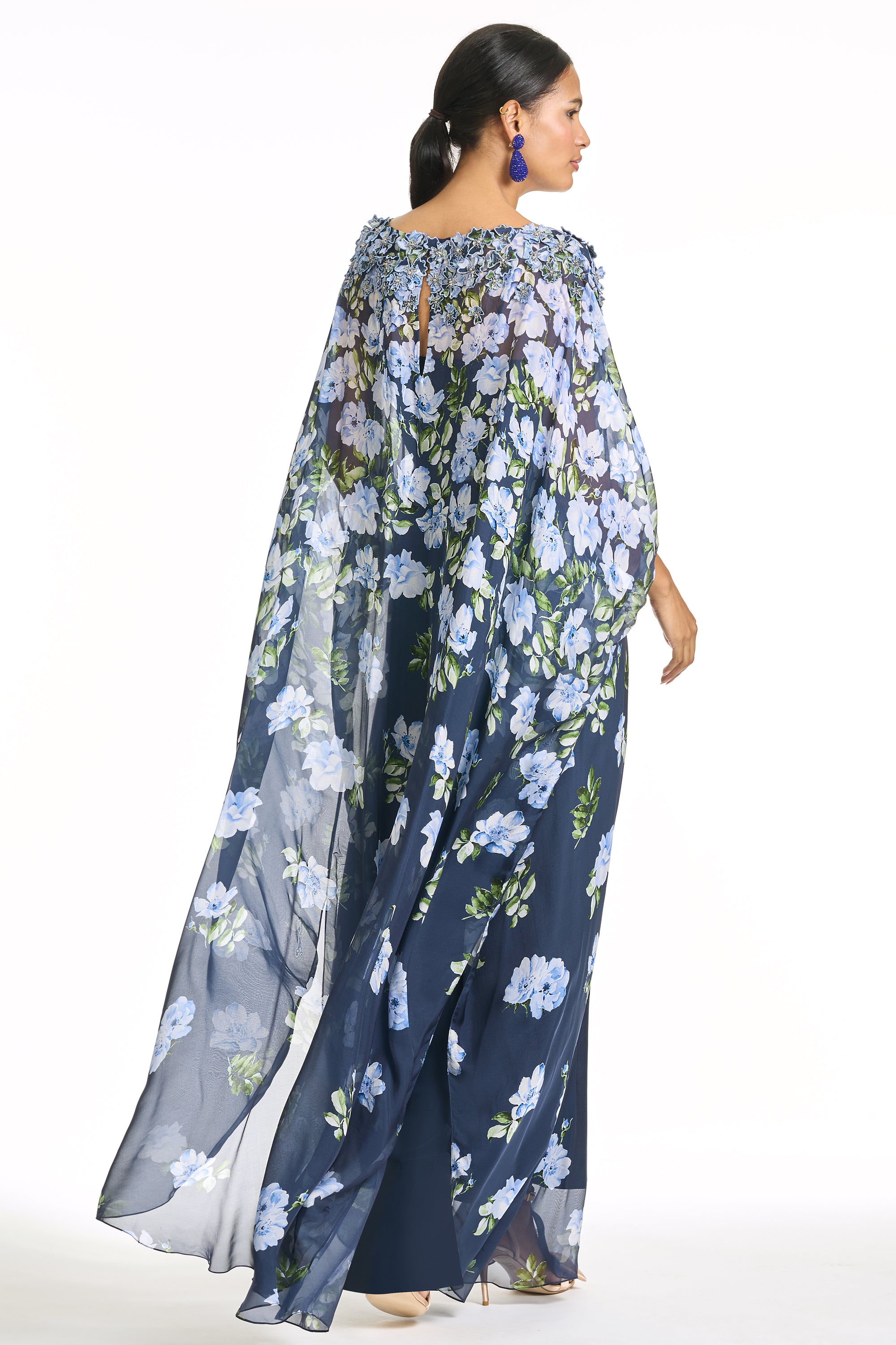 EMBELLISHED GILDA GOWN - CORSAGE DEGRADE