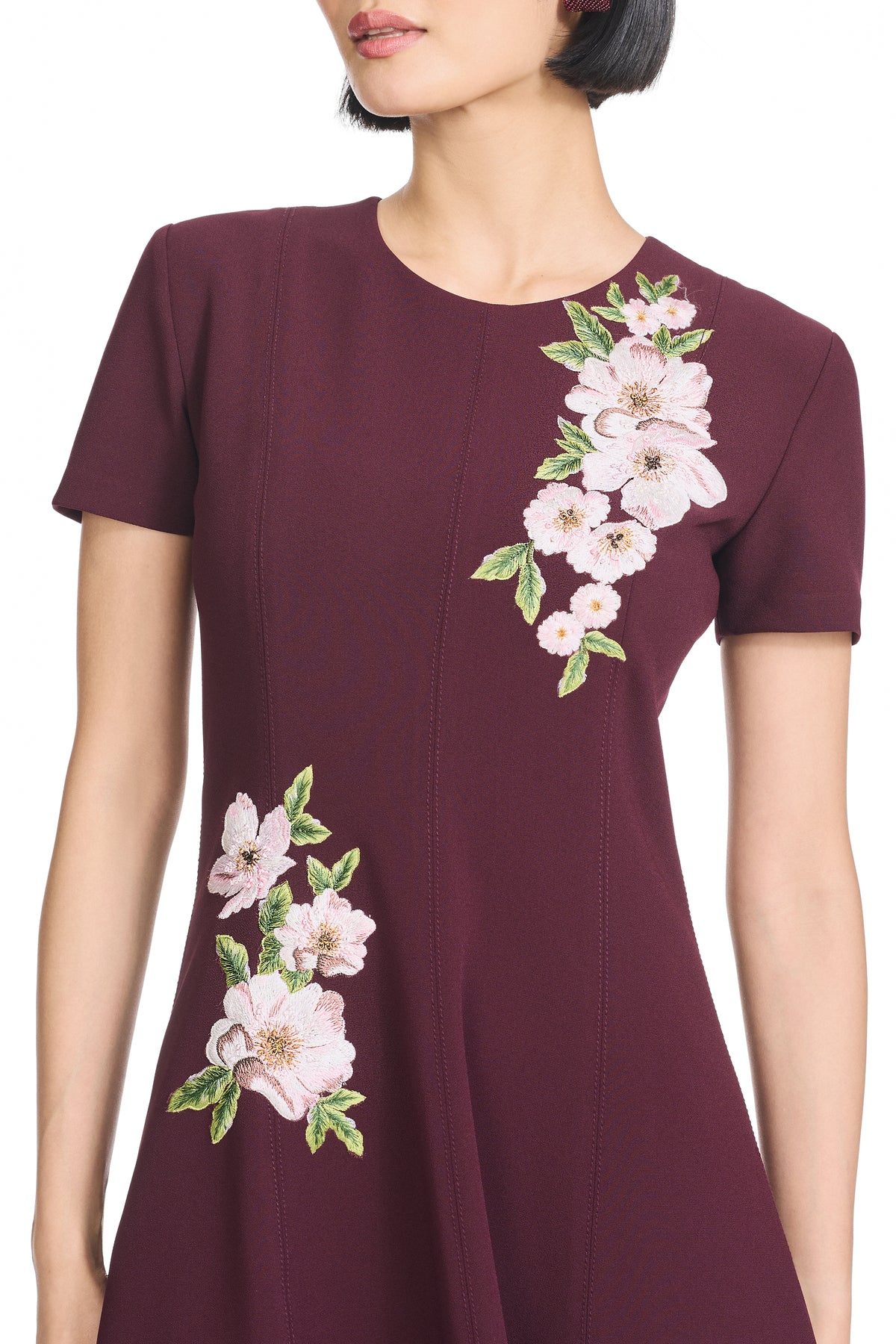 ARABELLA DRESS - MALBEC