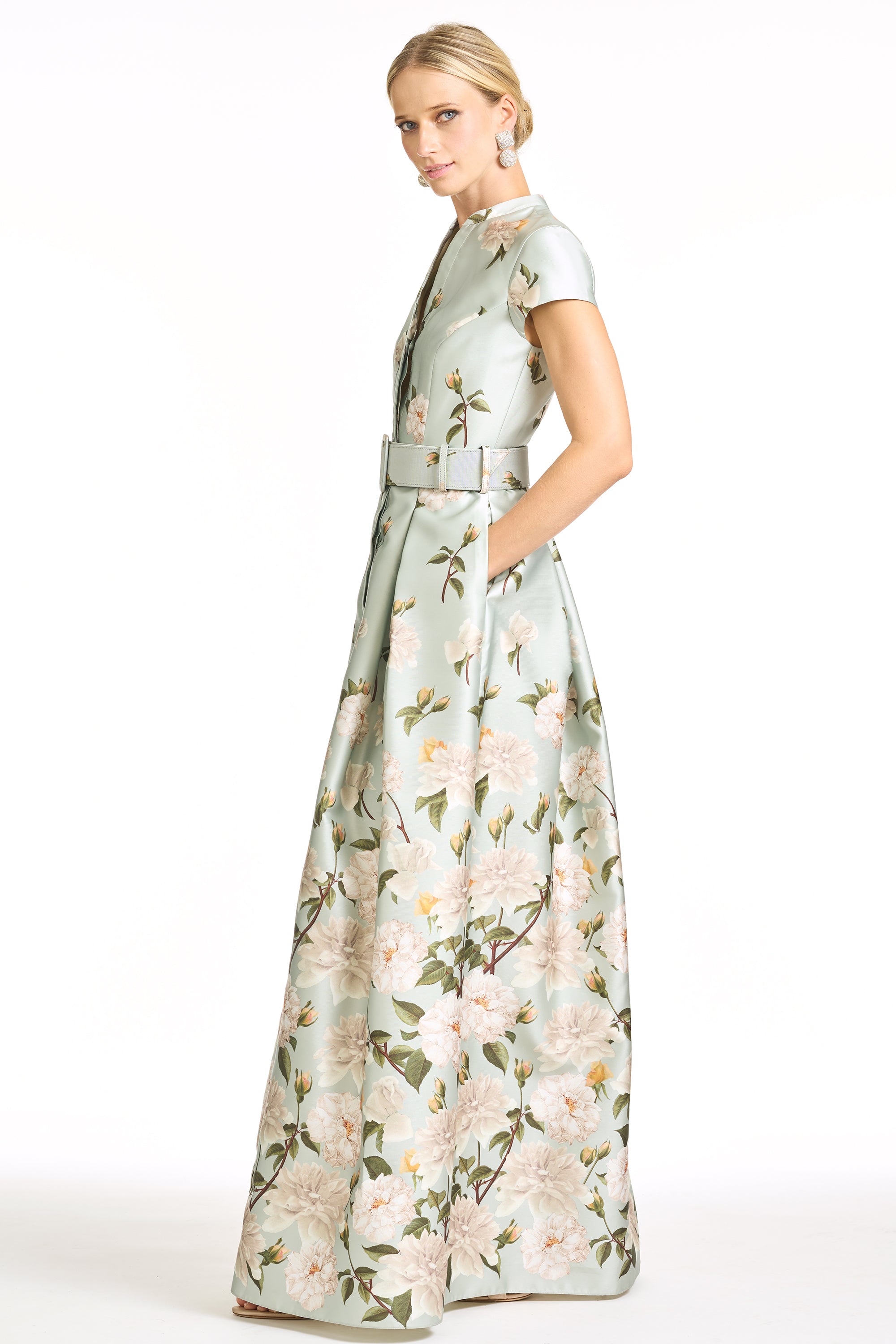 MARTA GOWN - CELADON SWEETBRIAR DEGRADE