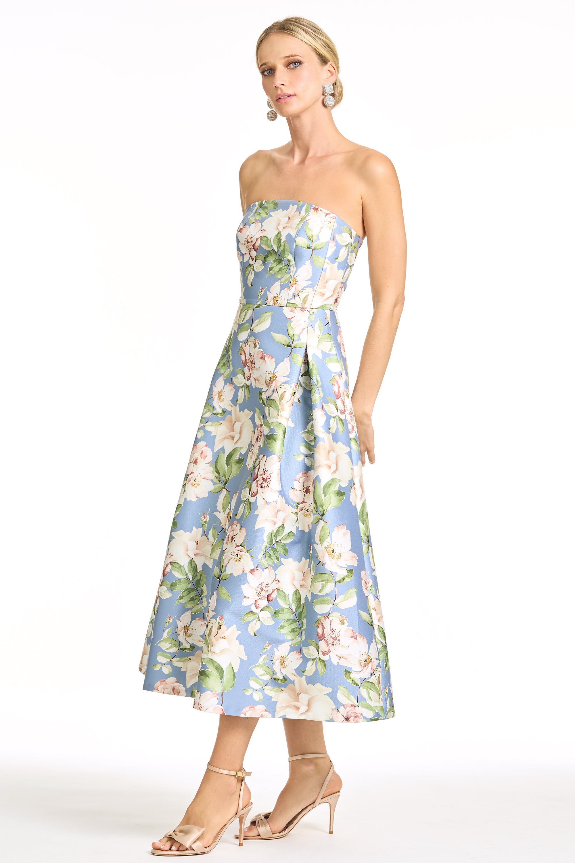 SHAY DRESS - TWILIGHT CAMELLIA