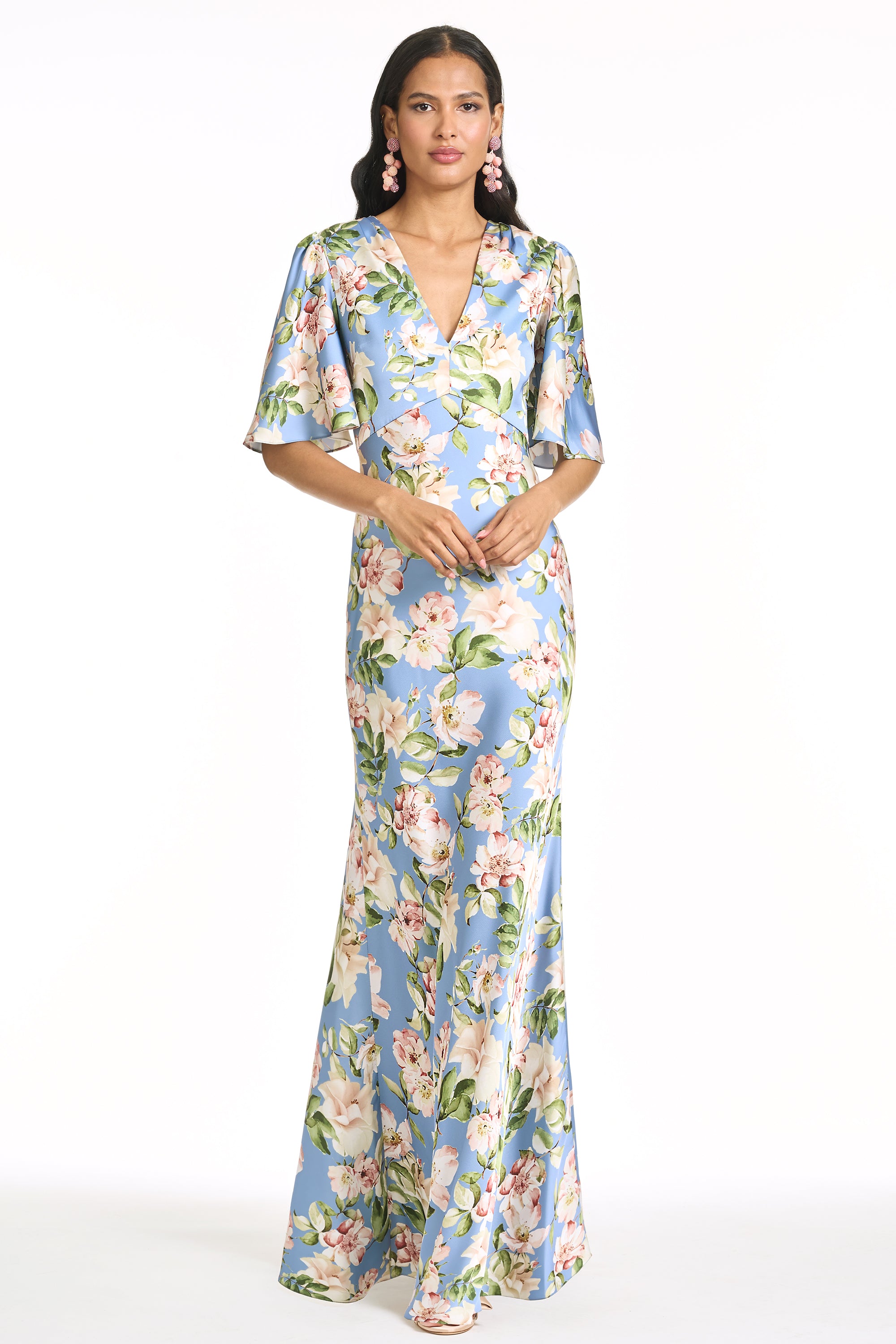 MAE GOWN - TWILIGHT CAMELLIAS