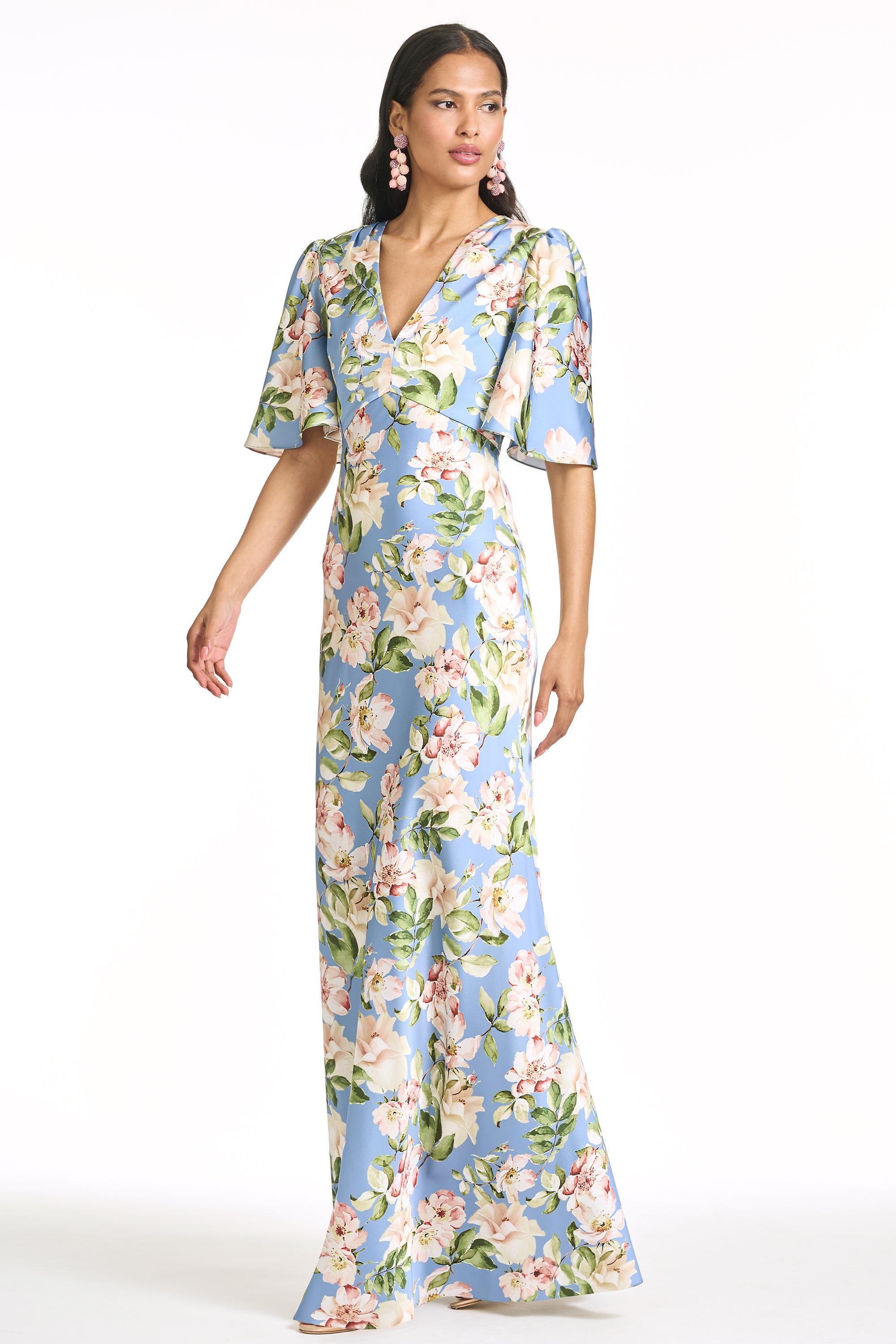 MAE GOWN - TWILIGHT CAMELLIAS