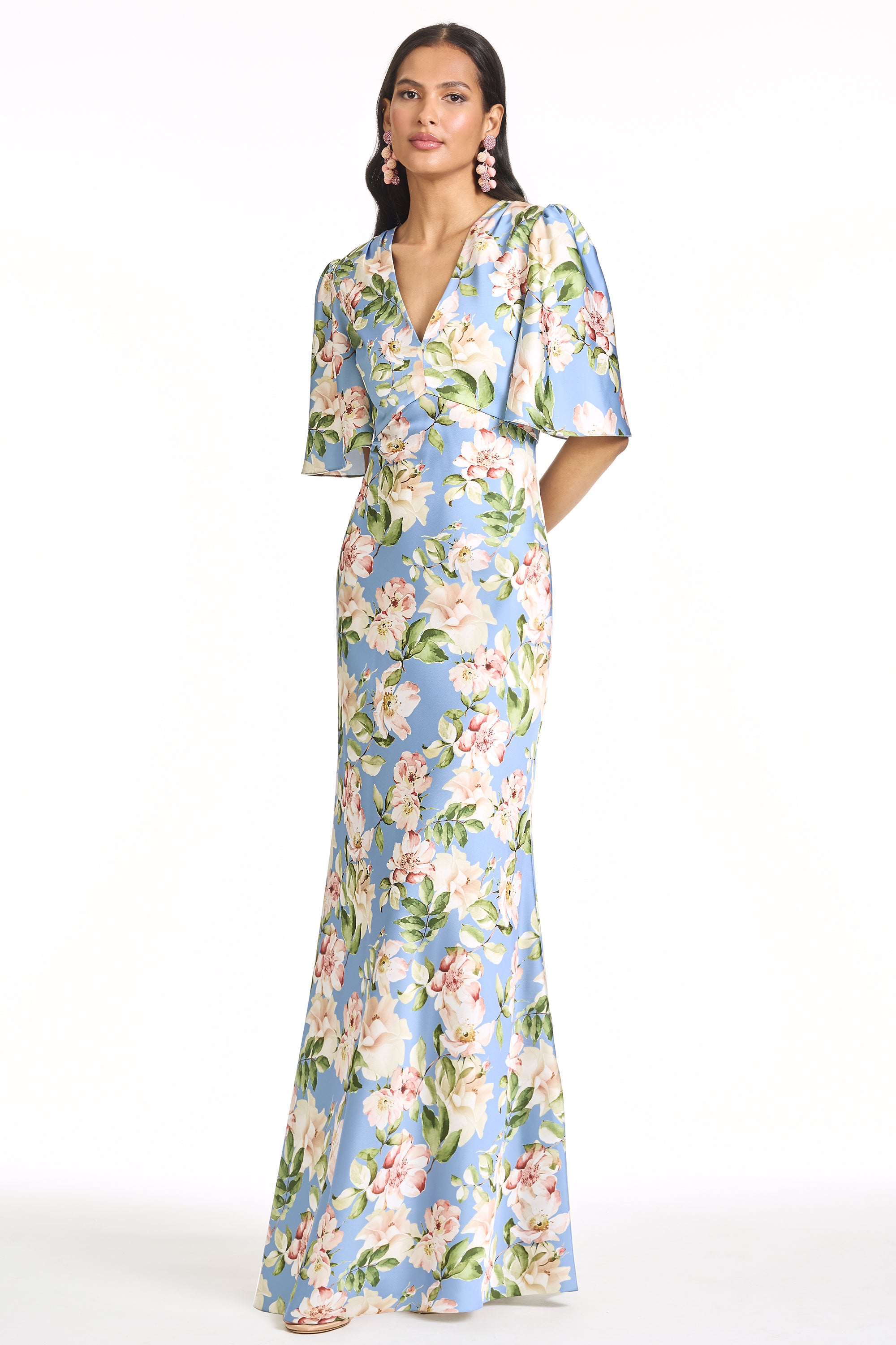 MAE GOWN - TWILIGHT CAMELLIAS