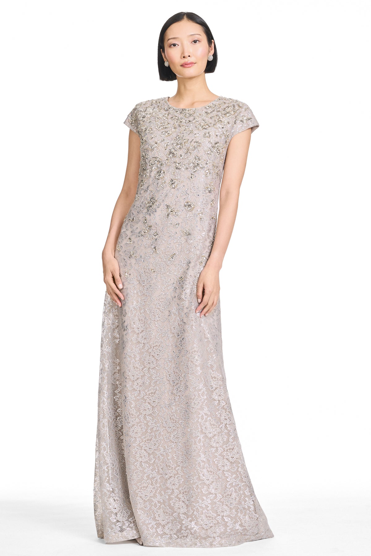 MADRID GOWN - PLATINUM