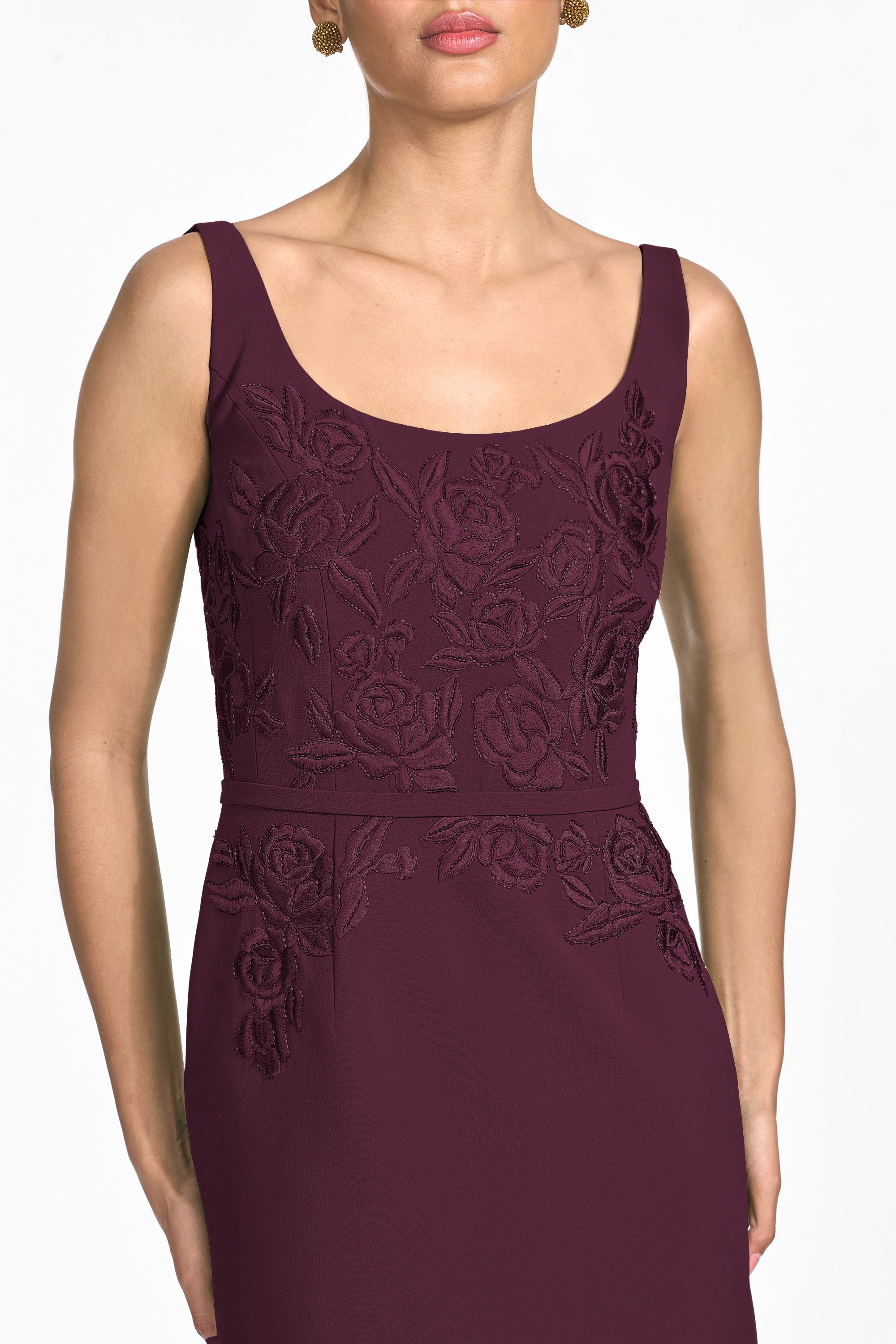 Lana reverie gown malbec