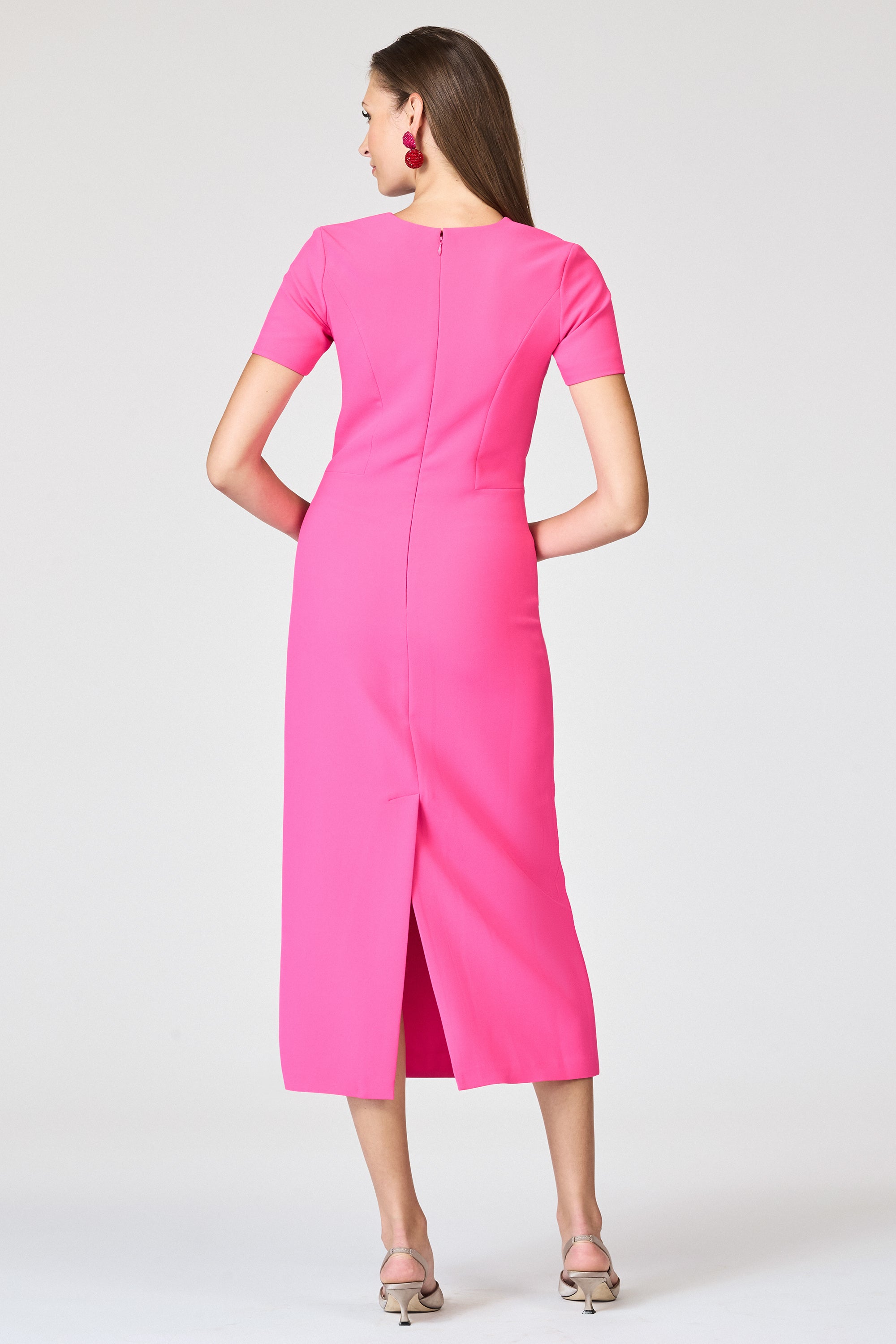 TAMARA DRESS - CERISE