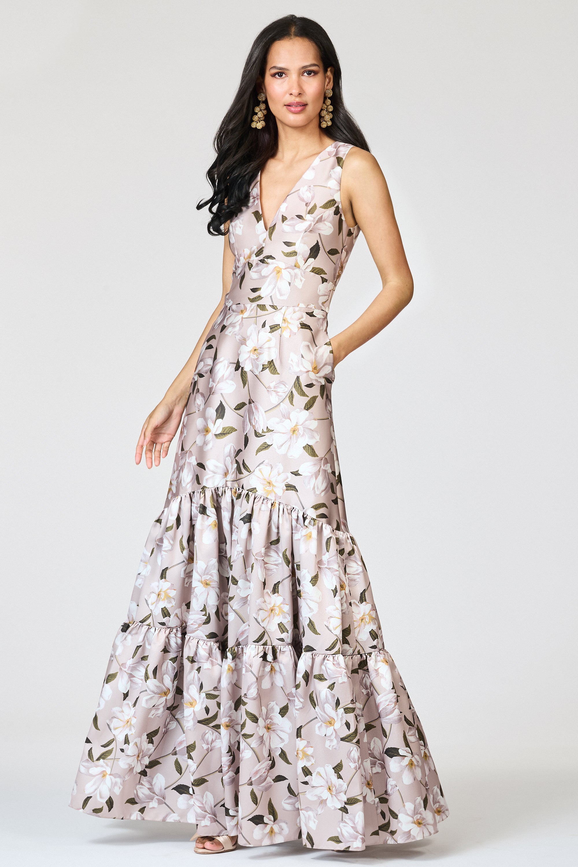 RORI GOWN - MISTY MAGNOLIA