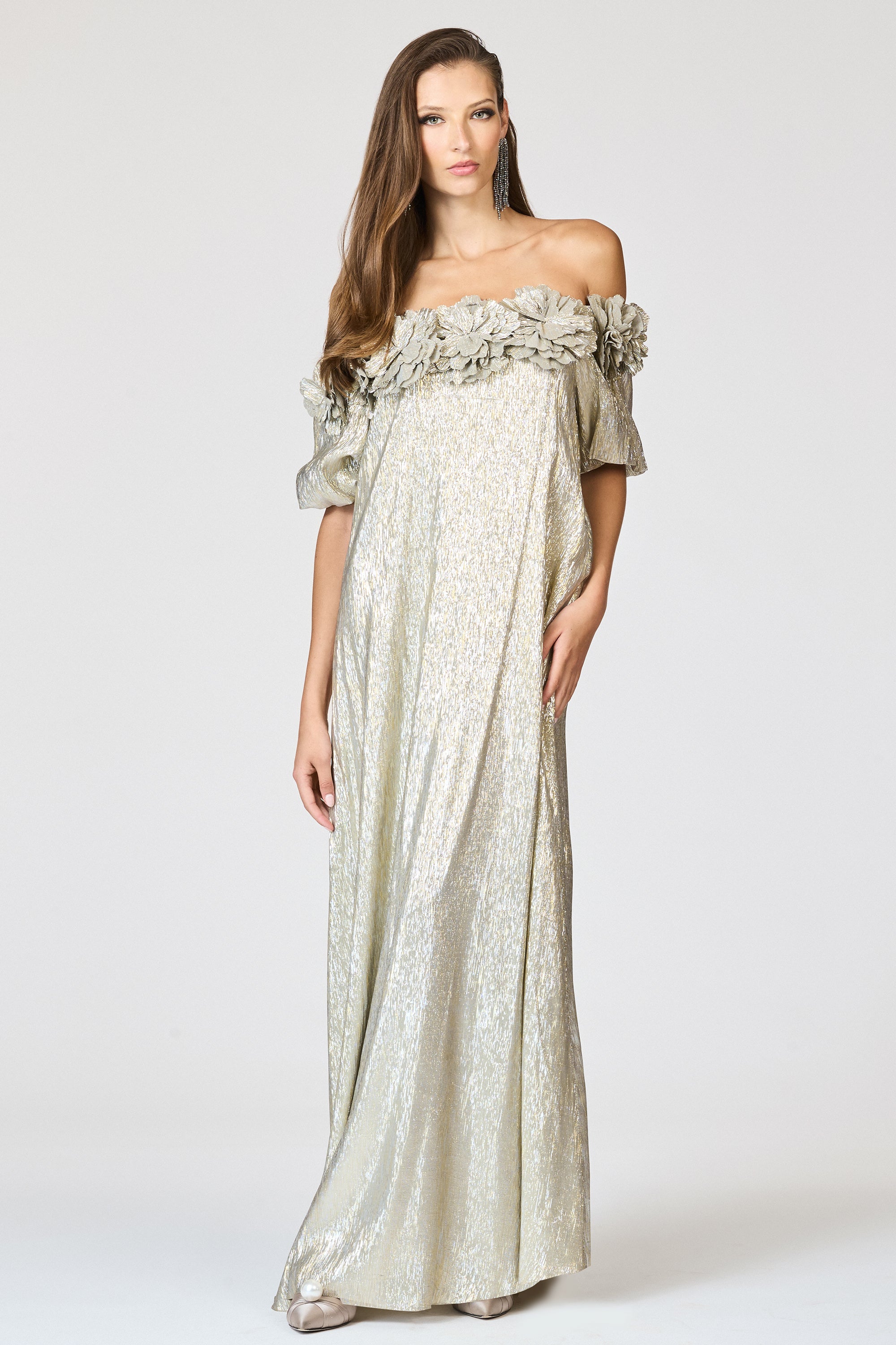 VALENTINA GOWN - METALLIC