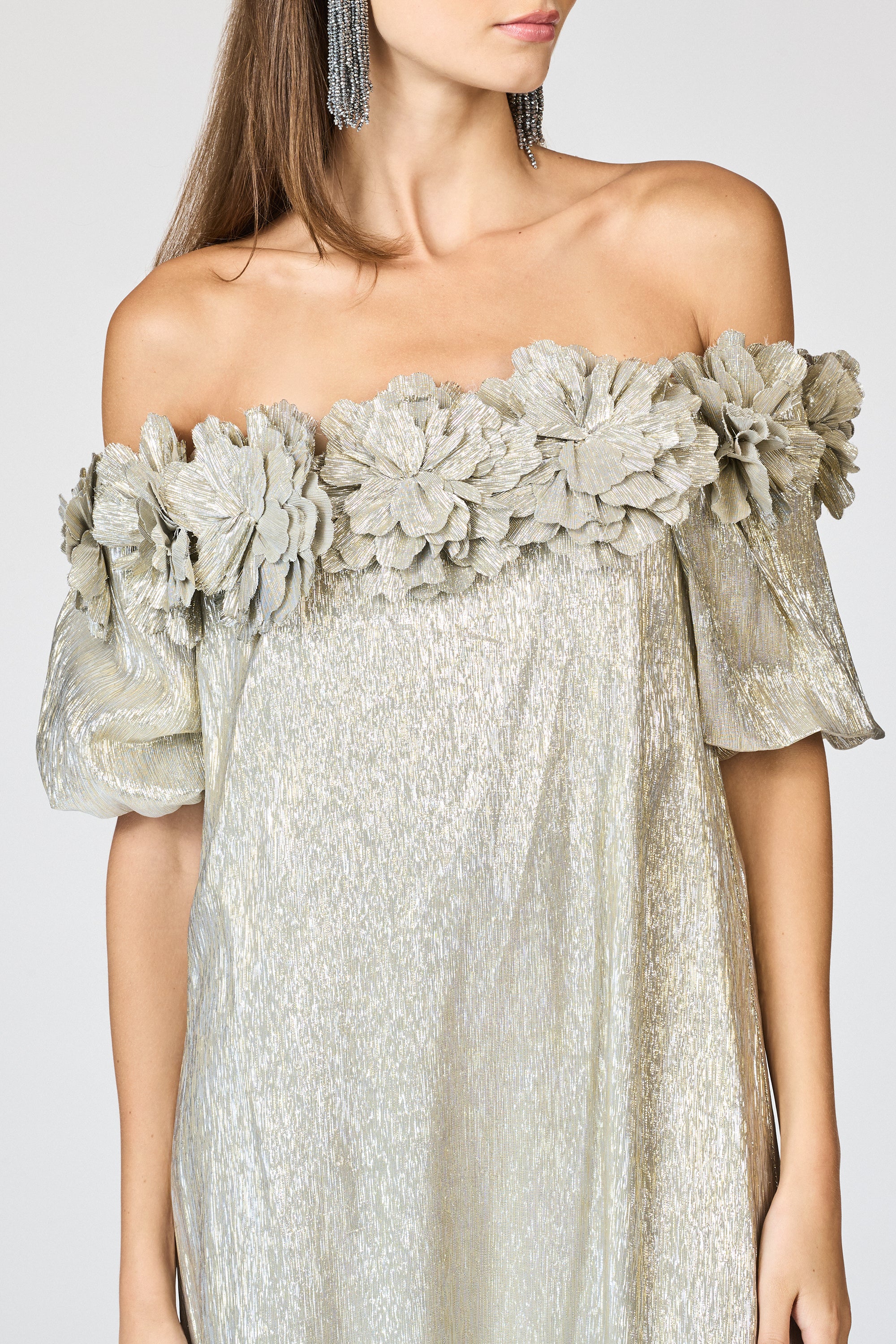 VALENTINA GOWN - METALLIC