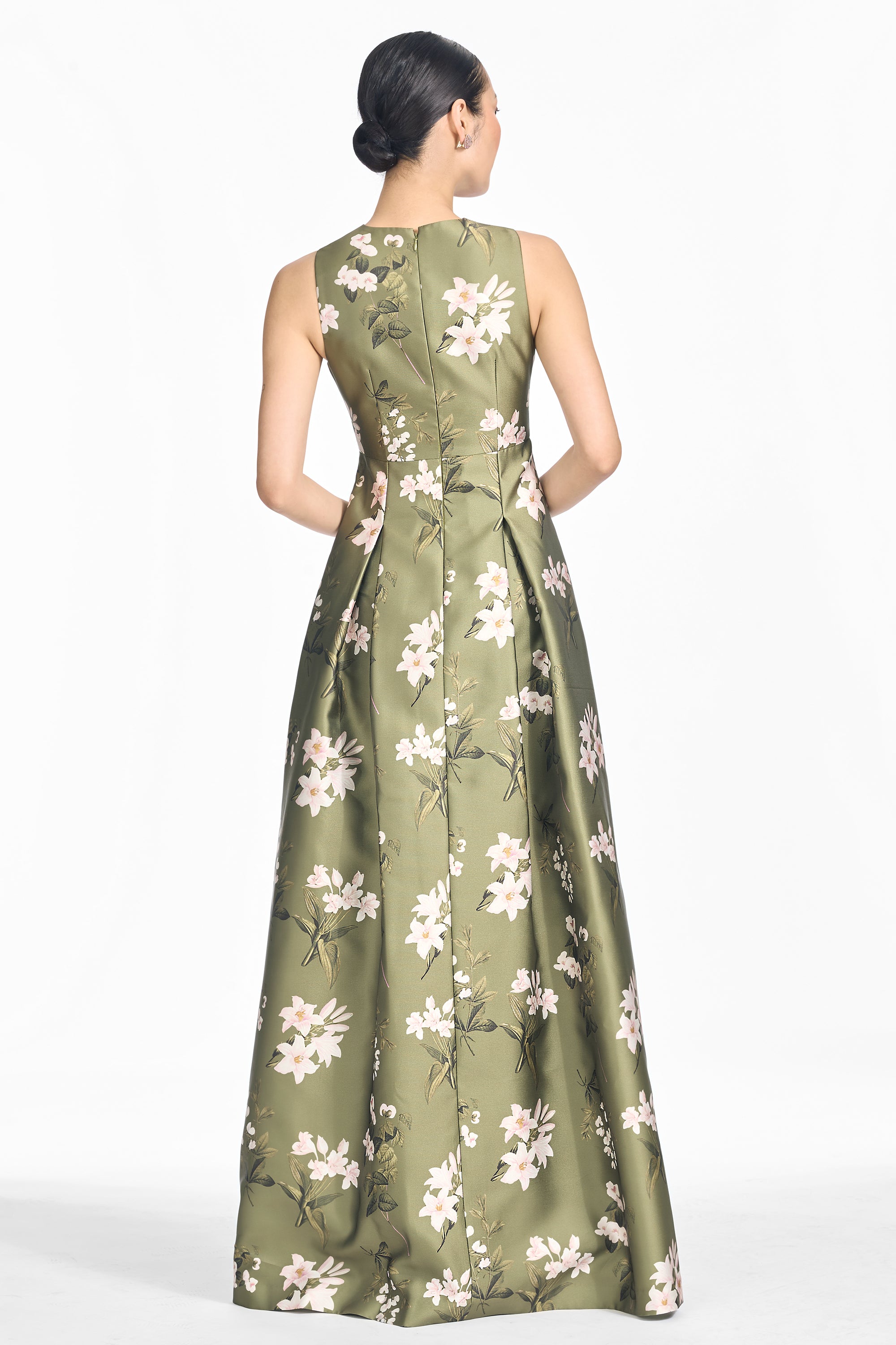 BROOKLYNNE GOWN - MOSS FORMOSA