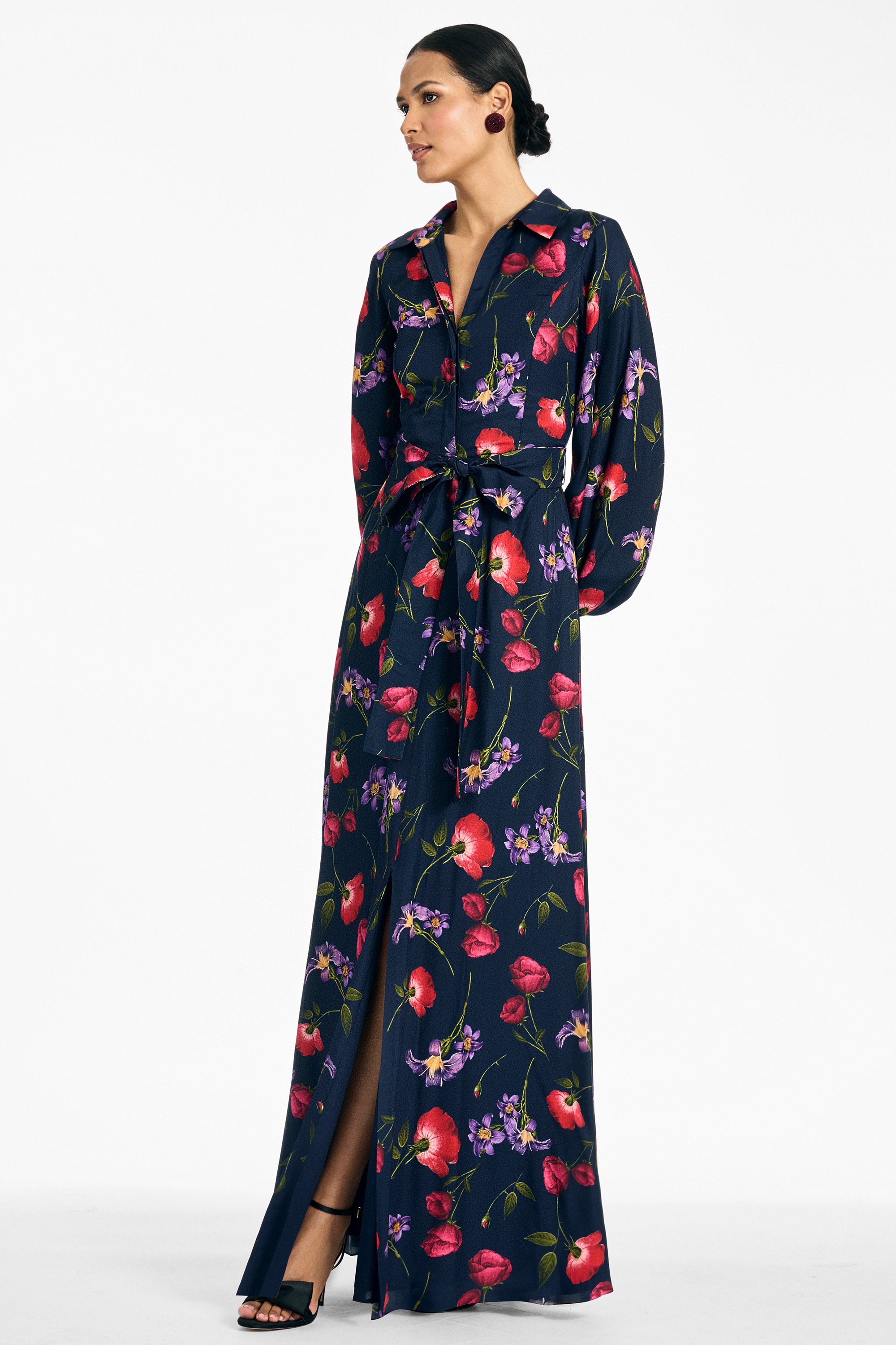 PRISCILLA GOWN - MIDNIGHT JARDIN