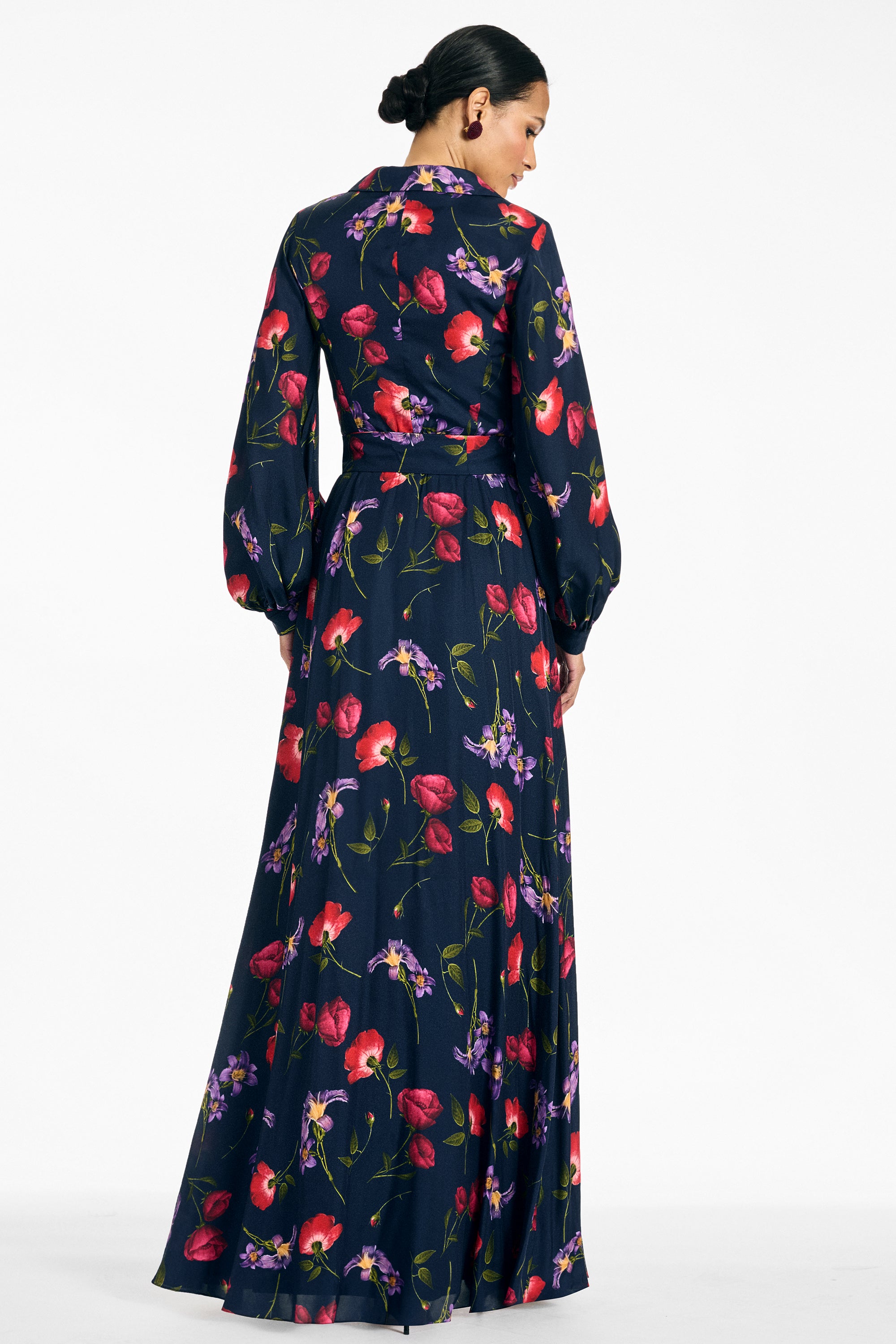 PRISCILLA GOWN - MIDNIGHT JARDIN