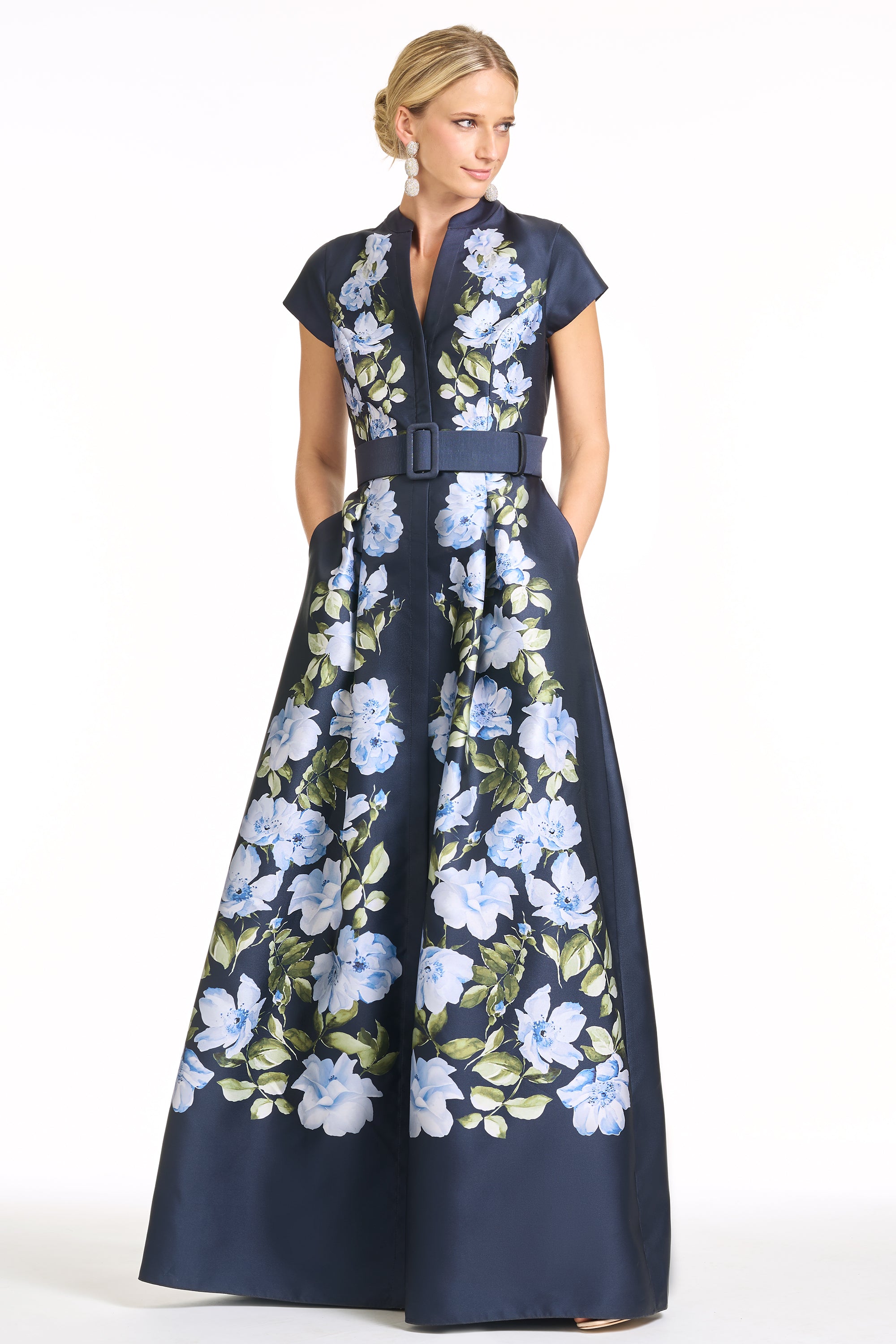 MARTA GOWN - FLORAL FRESCO