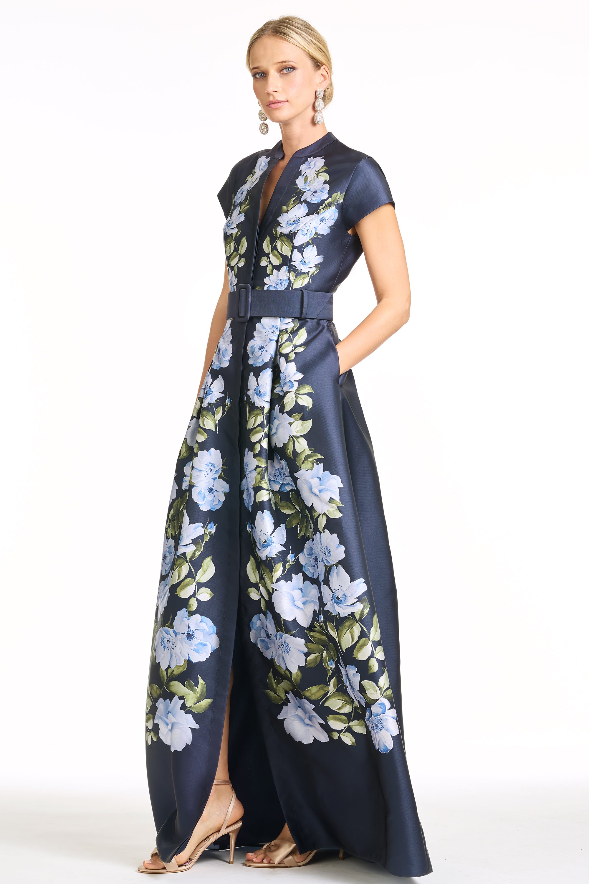 MARTA GOWN - FLORAL FRESCO