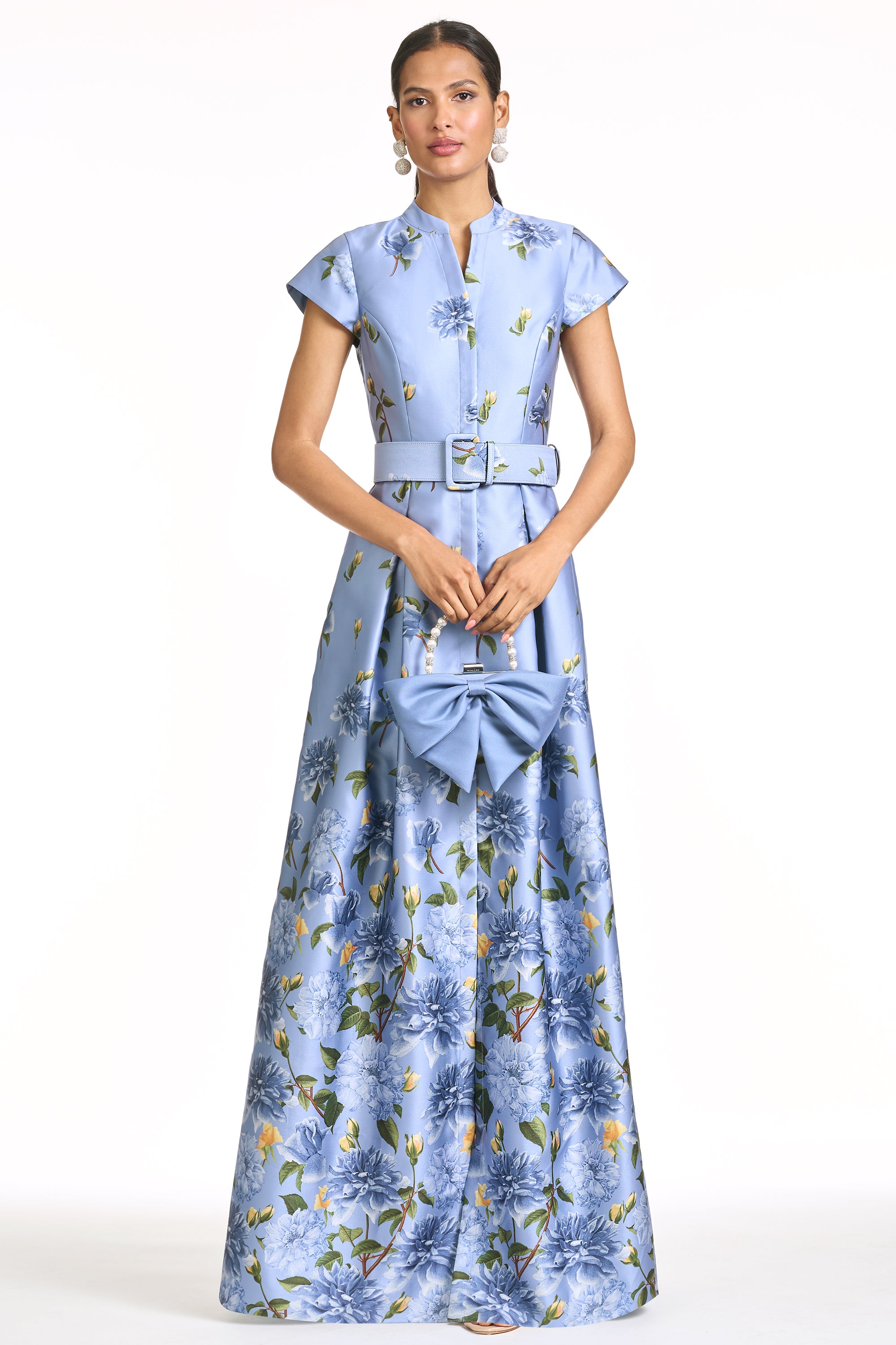 MARTA GOWN - TWILIGHT PEONY DEGRADE