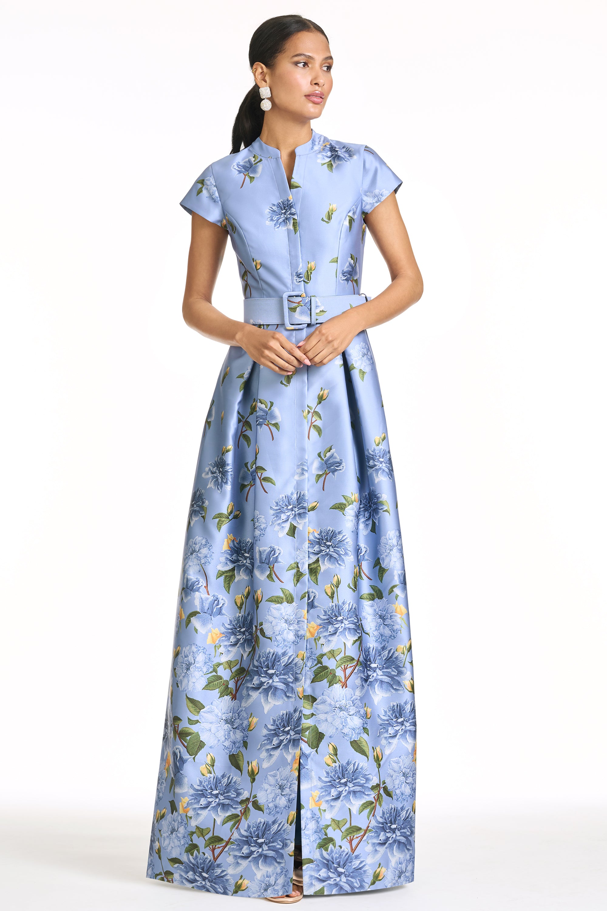 MARTA GOWN - TWILIGHT PEONY DEGRADE
