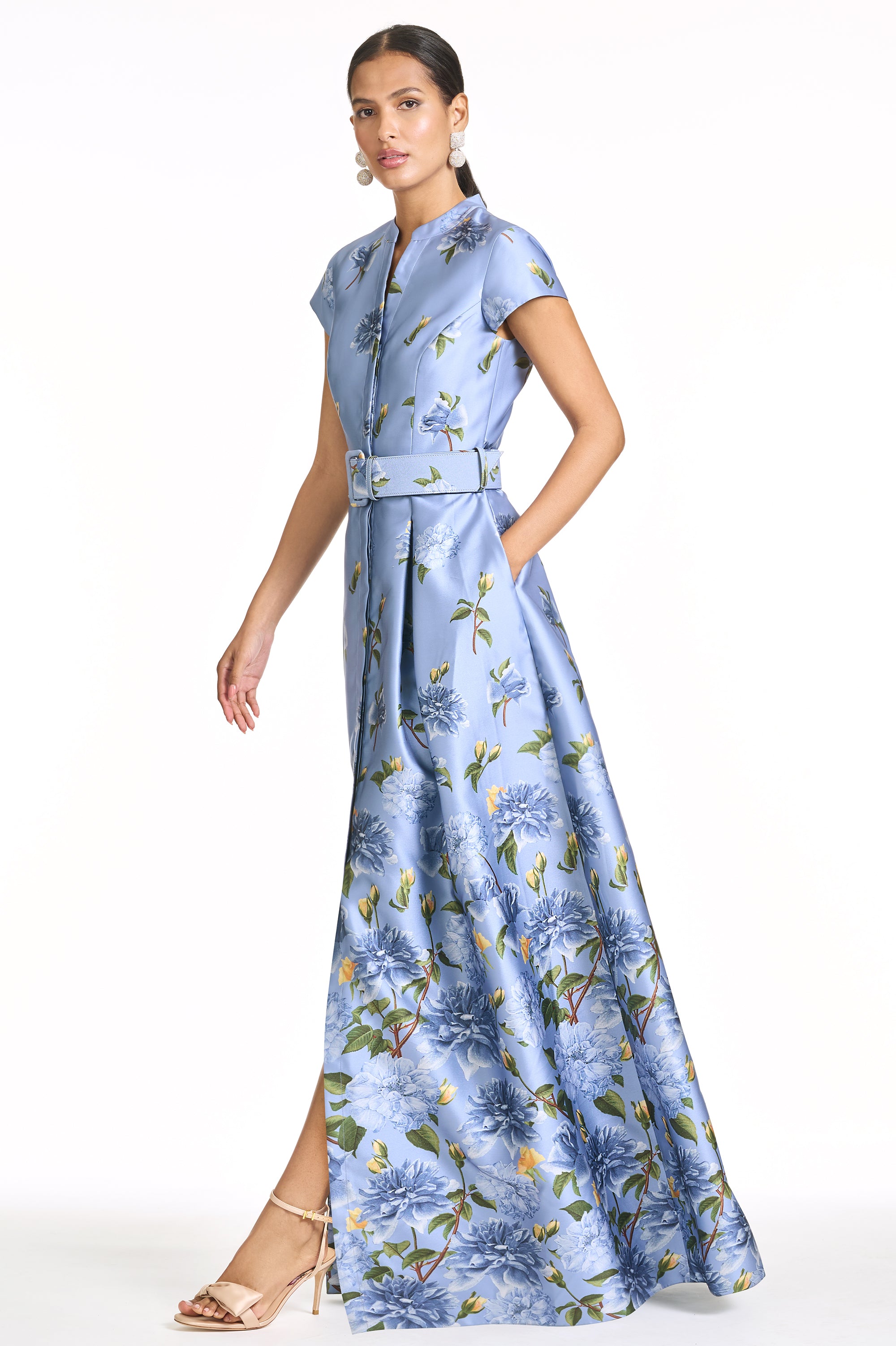 MARTA GOWN - TWILIGHT PEONY DEGRADE