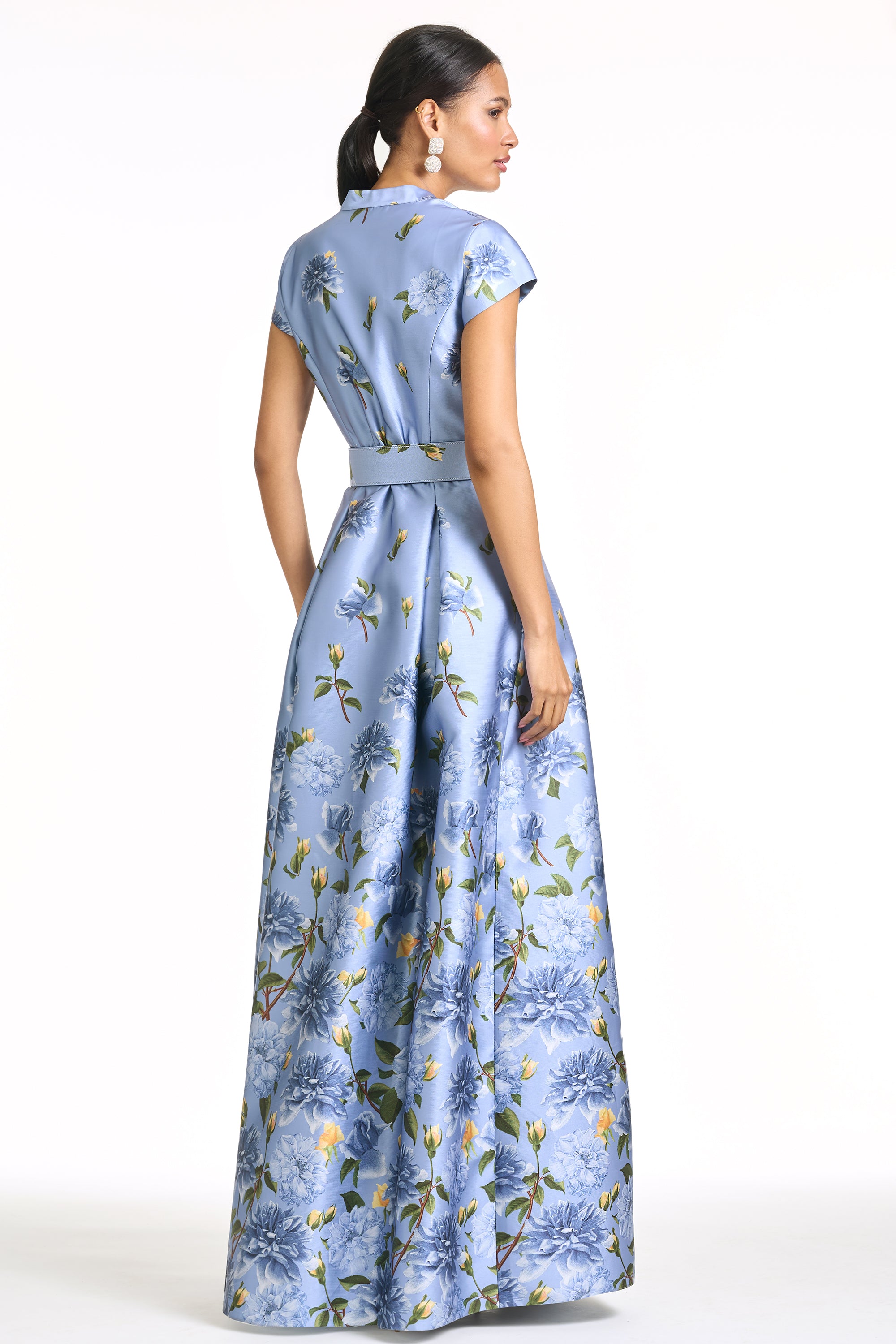MARTA GOWN - TWILIGHT PEONY DEGRADE