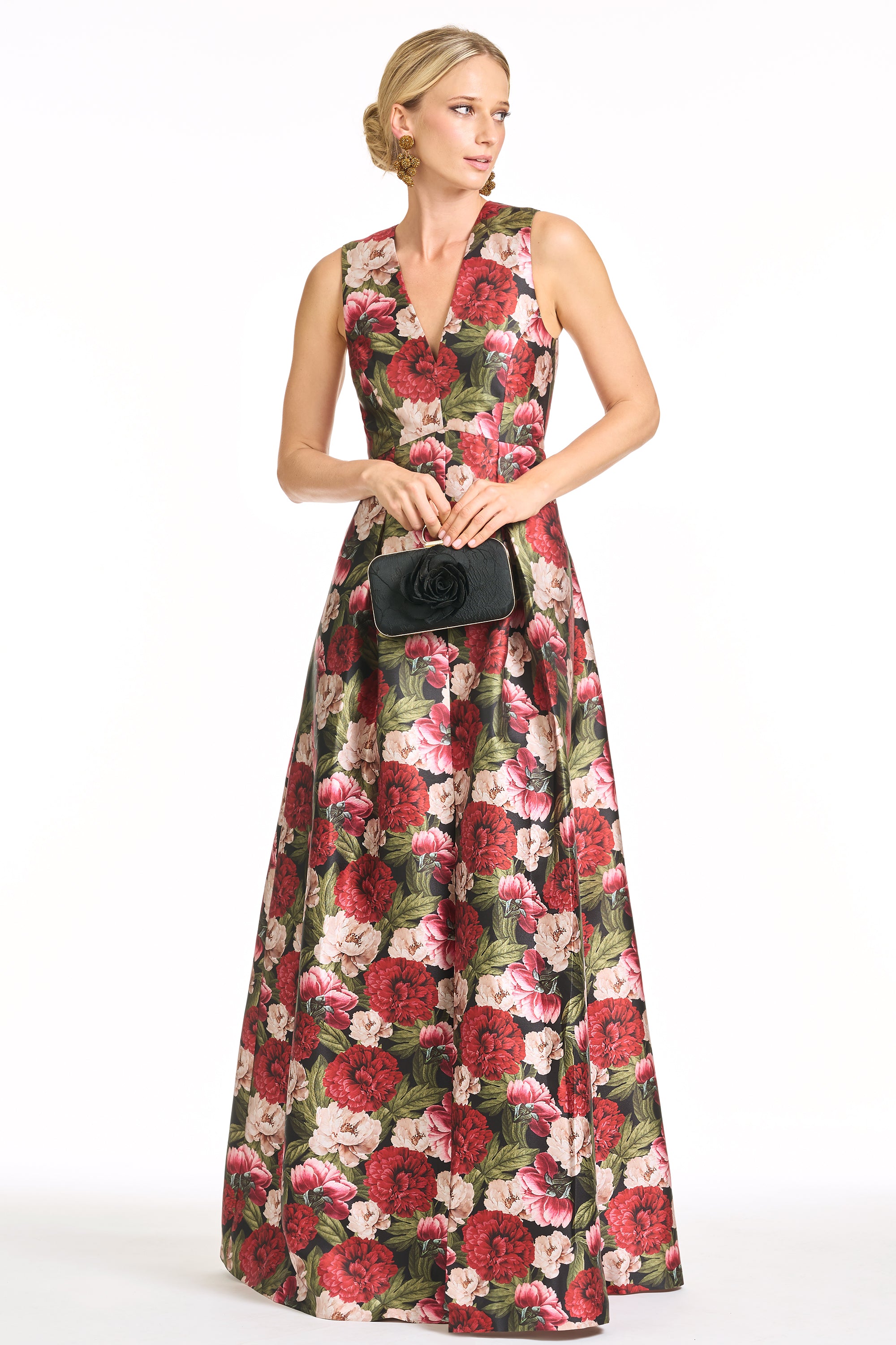BROOKLYNNE GOWN – PEONY EMBERS