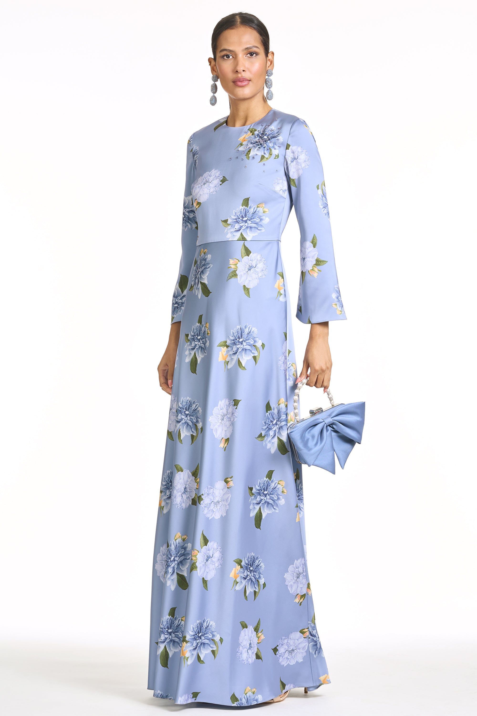 EMBELLISHED ALEX GOWN - TWILIGHT CORSAGE