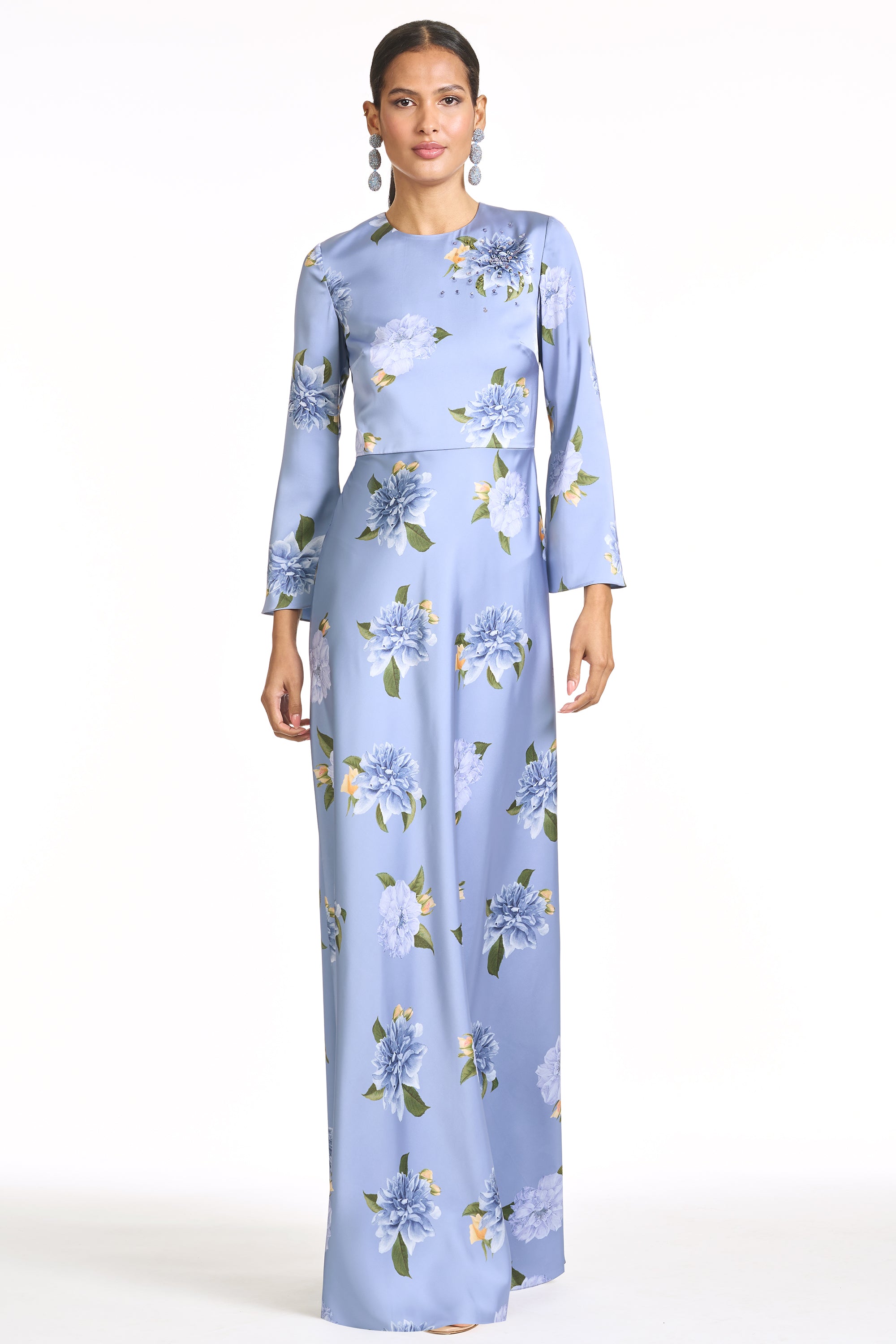 EMBELLISHED ALEX GOWN - TWILIGHT CORSAGE