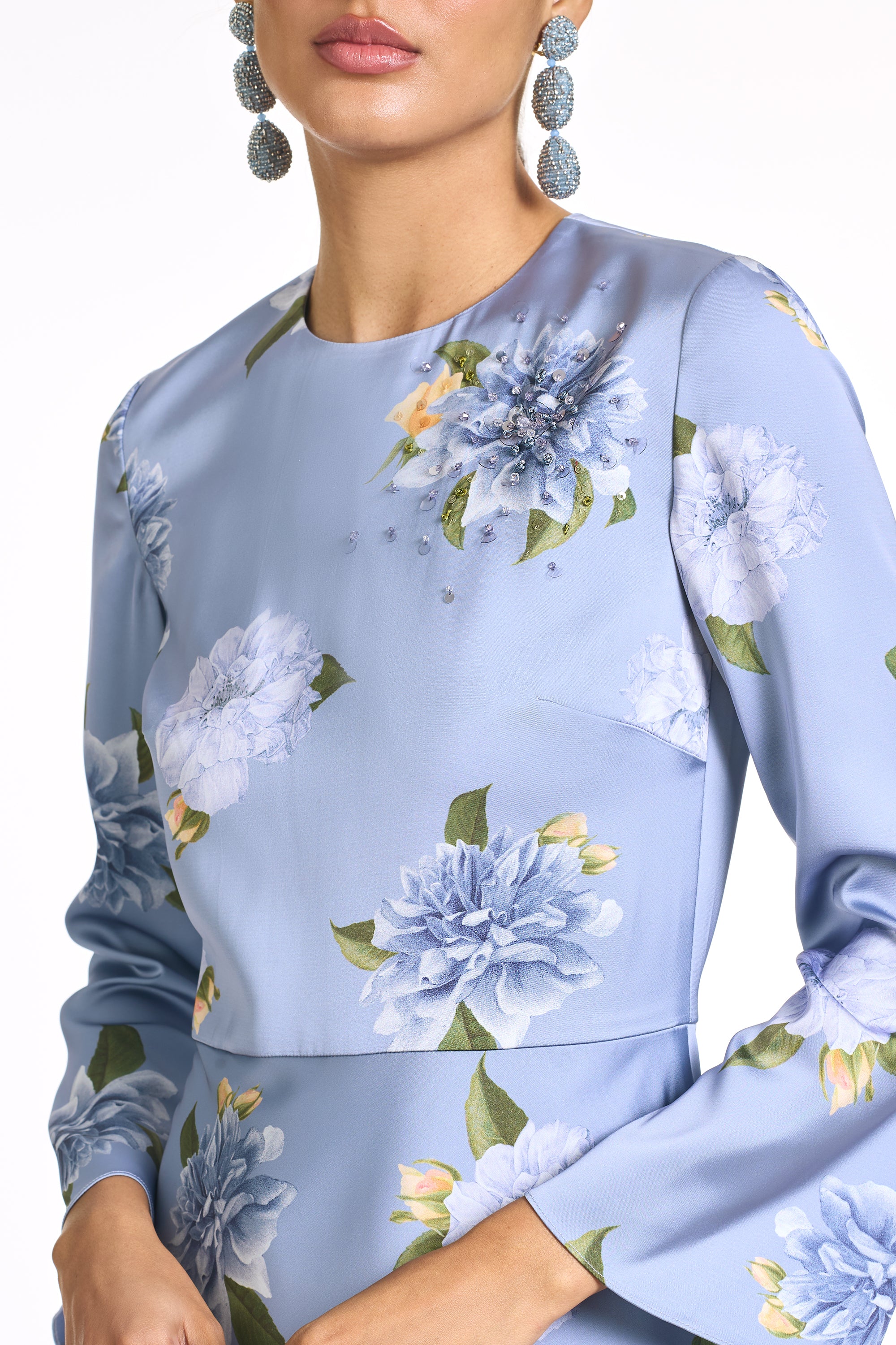 EMBELLISHED ALEX GOWN - TWILIGHT CORSAGE