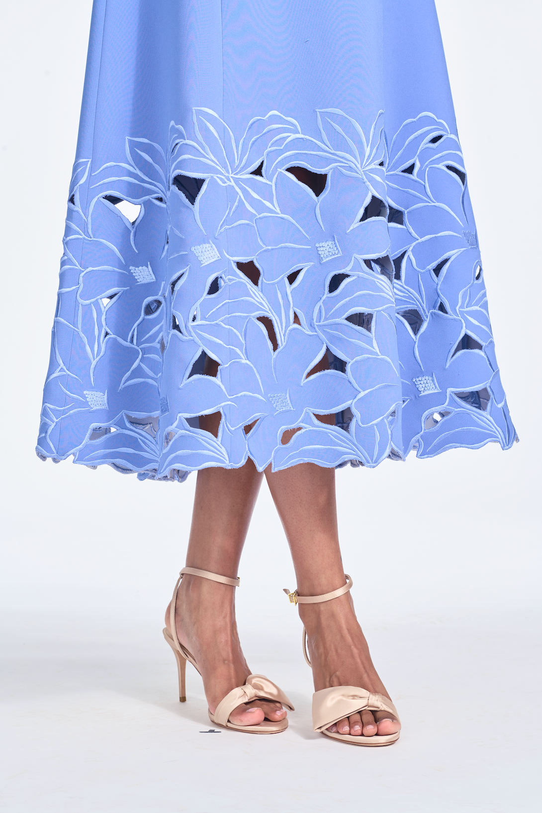 Paola dress nocturne blue