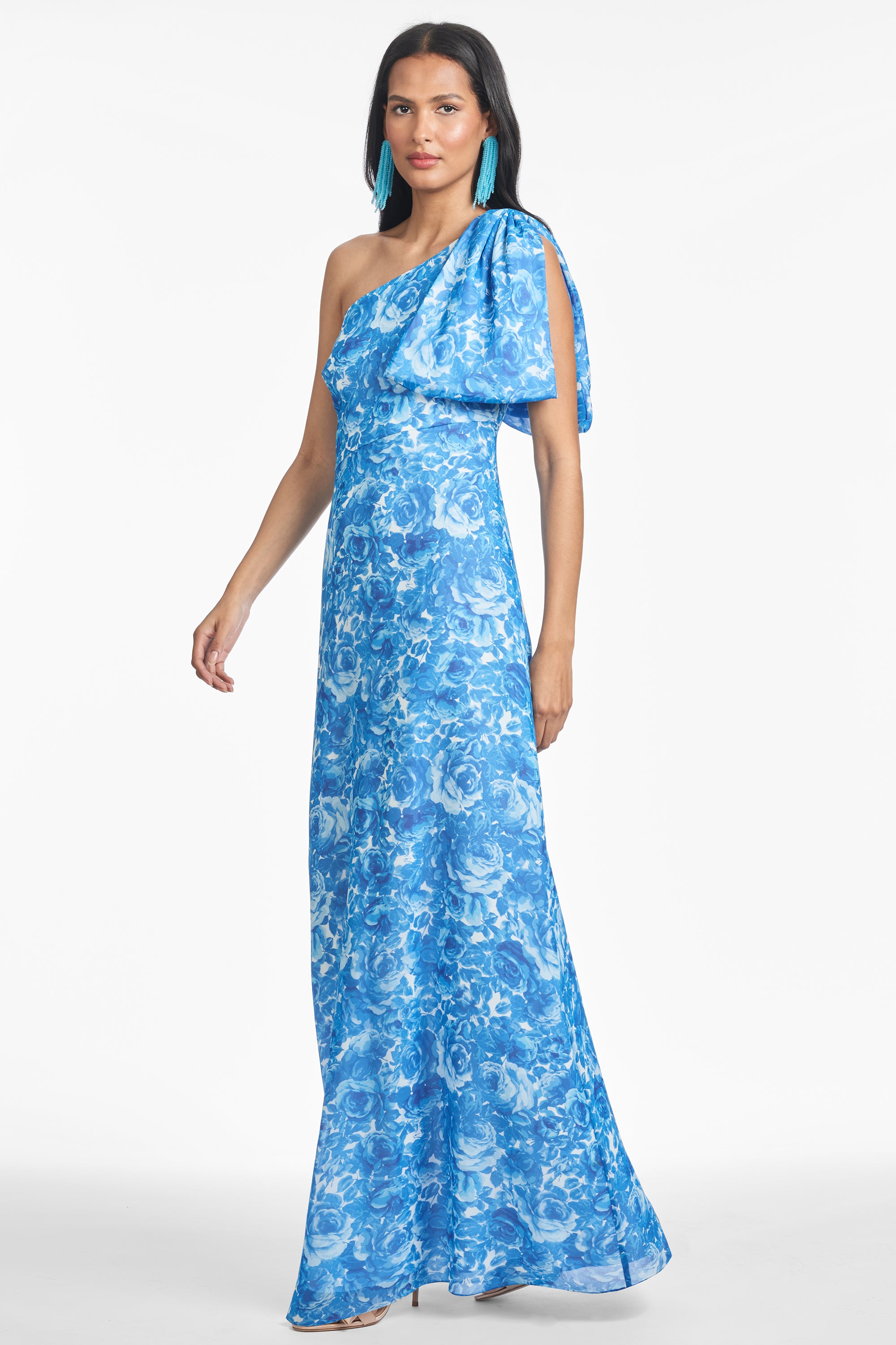 Chelsea Gown - Mediterranean Blooms - Final Sale