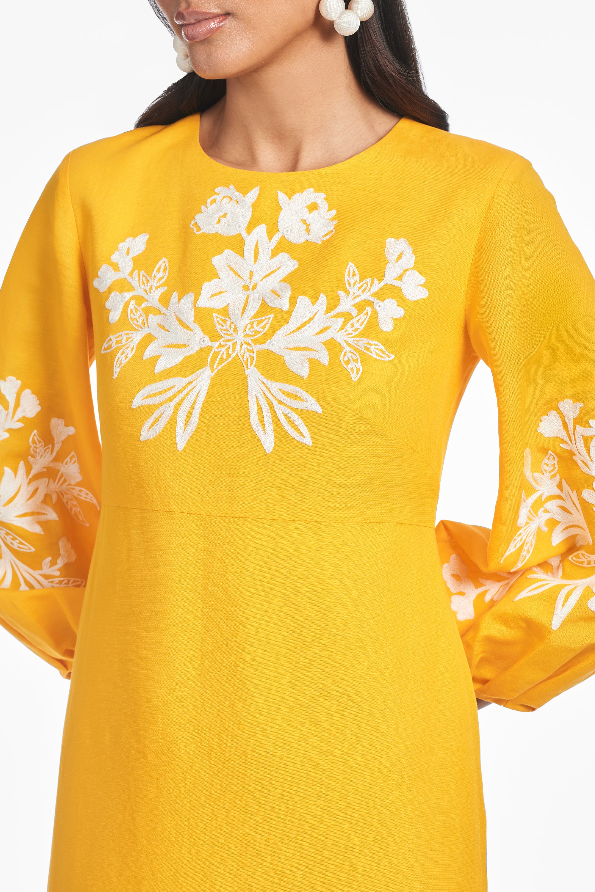 AMAIRA DRESS - MARIGOLD