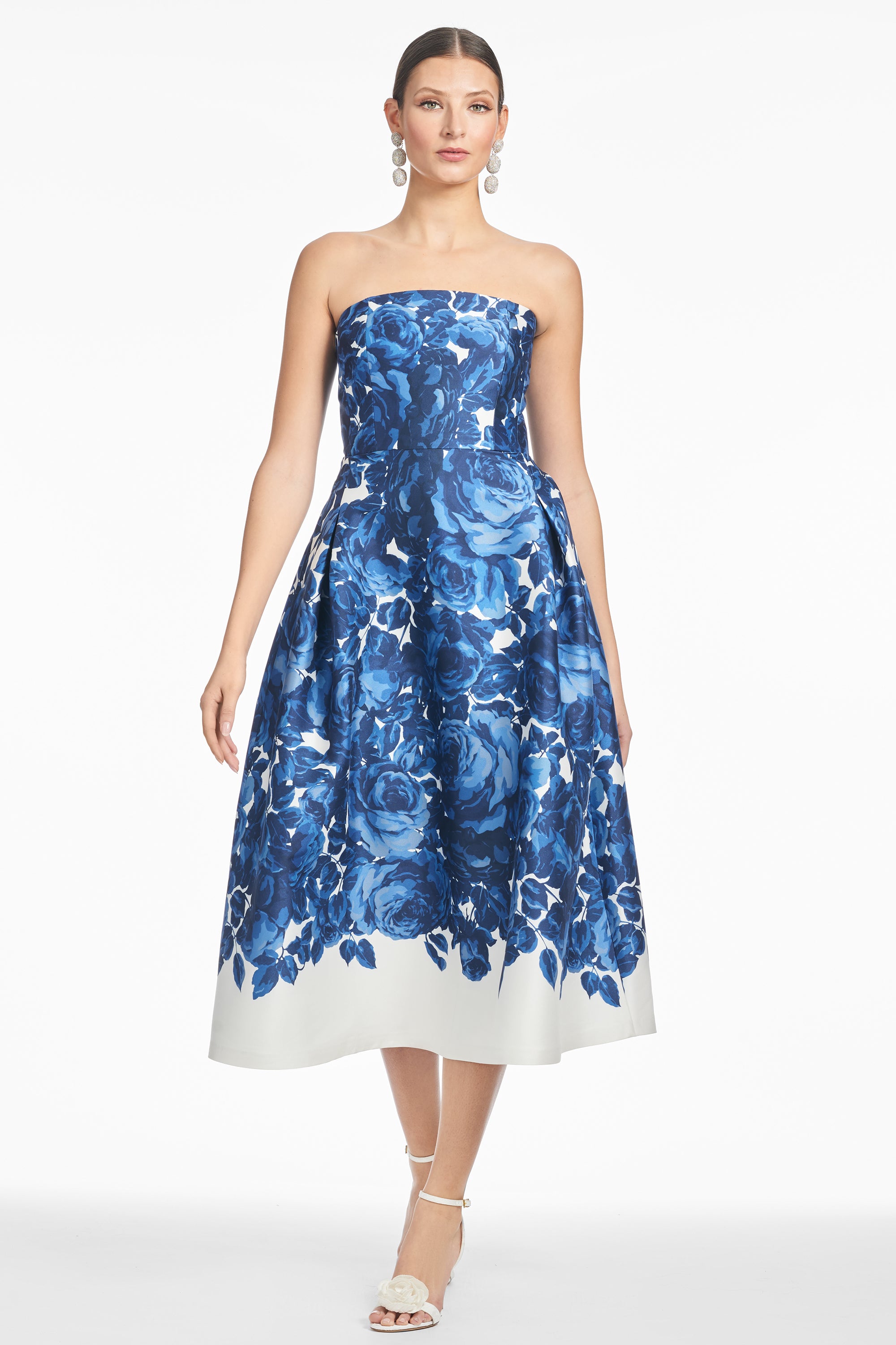 SHAY DRESS - NOCTURNE ROSES - FINAL SALE
