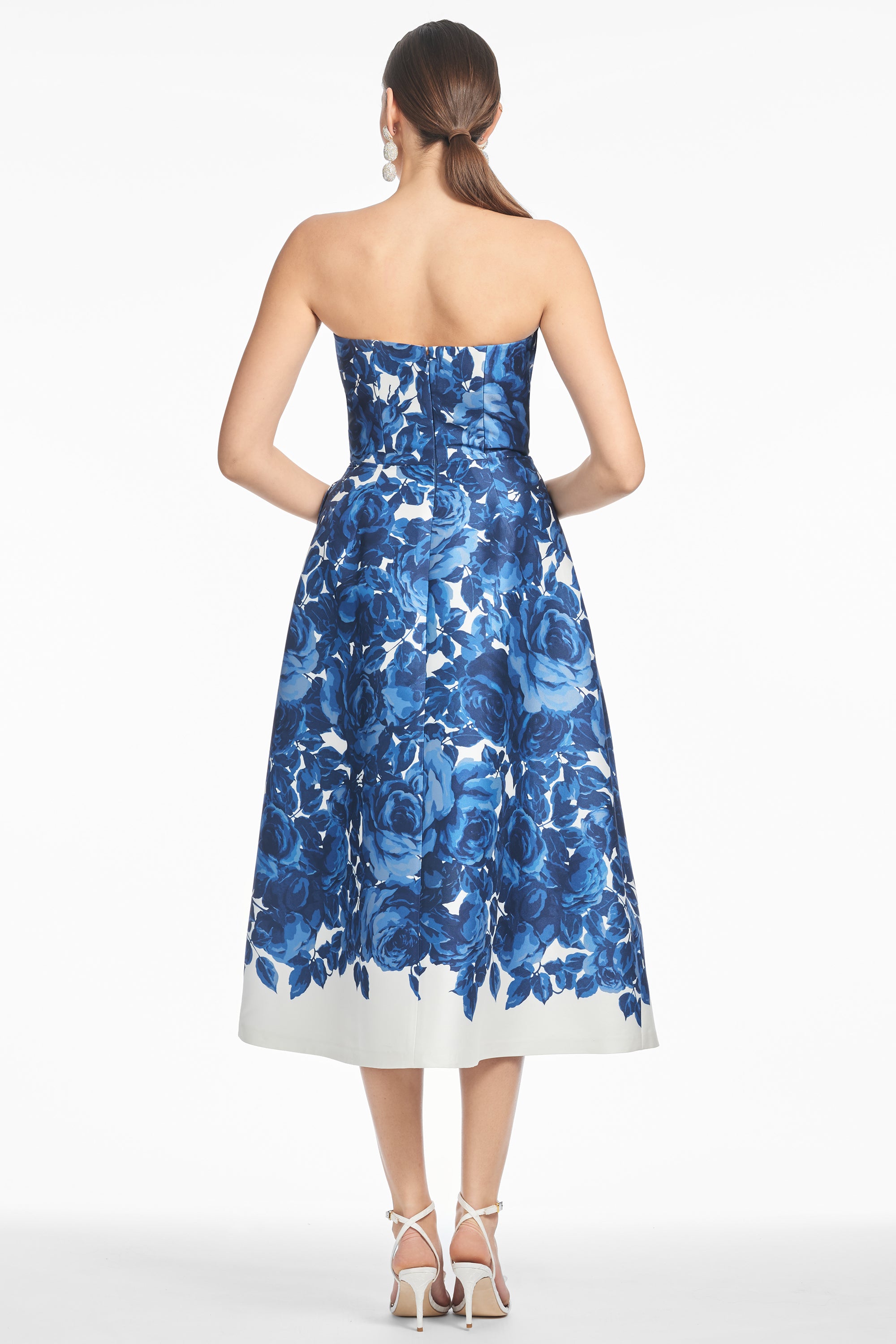 SHAY DRESS - NOCTURNE ROSES - FINAL SALE
