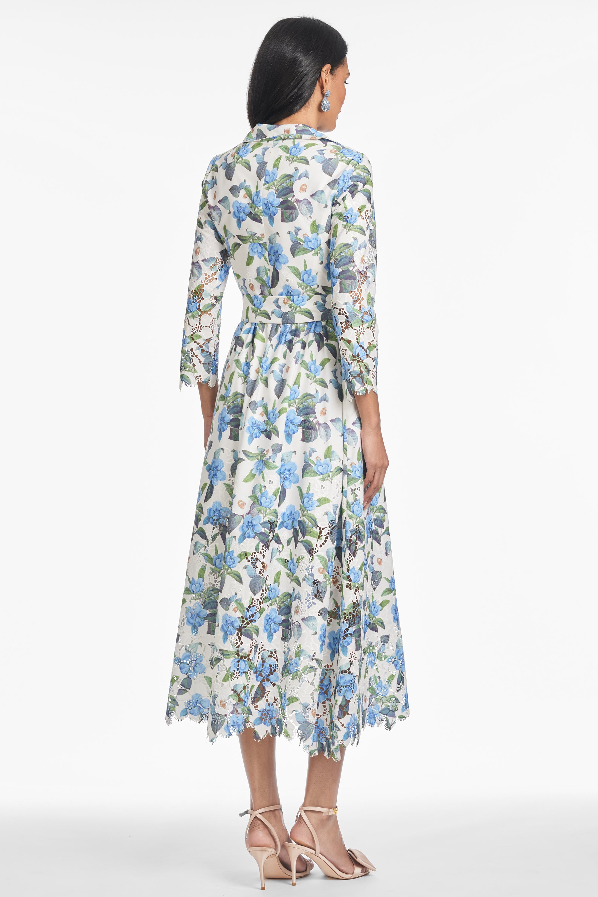 CHRISTA DRESS - MORNING GLORY GARDEN