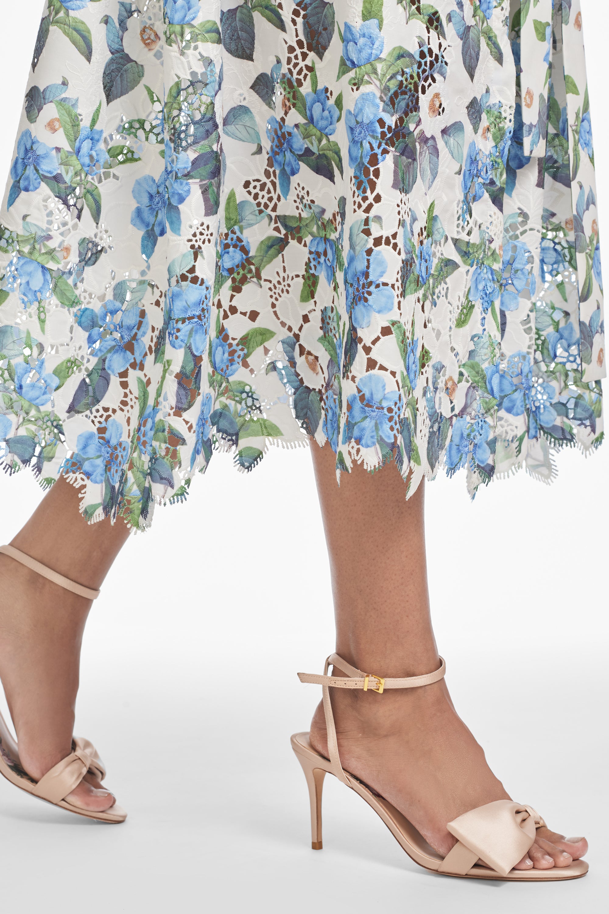 CHRISTA DRESS - MORNING GLORY GARDEN