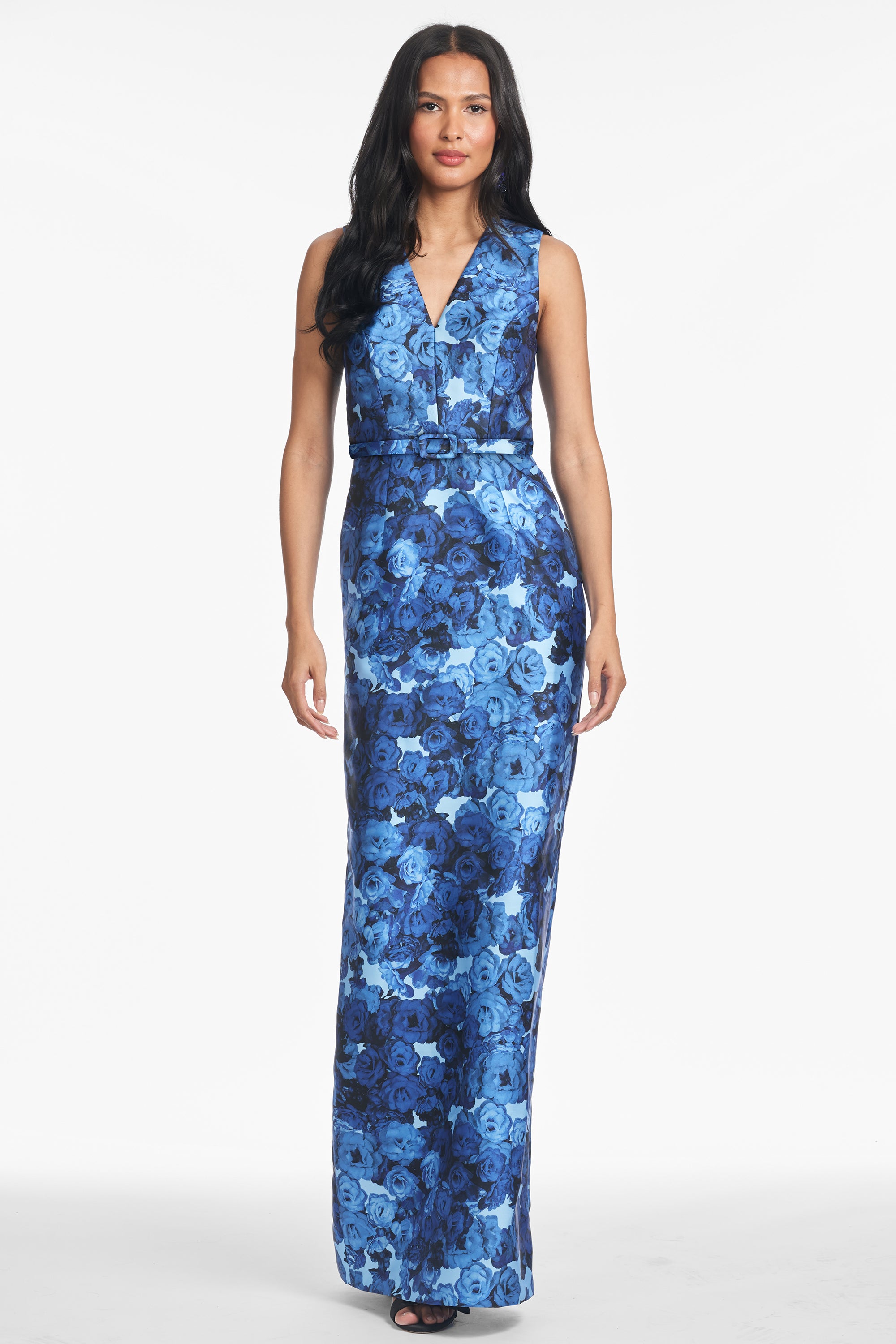 ADELLYN GOWN - INDIGO GRANDIFLORA - FINAL SALE