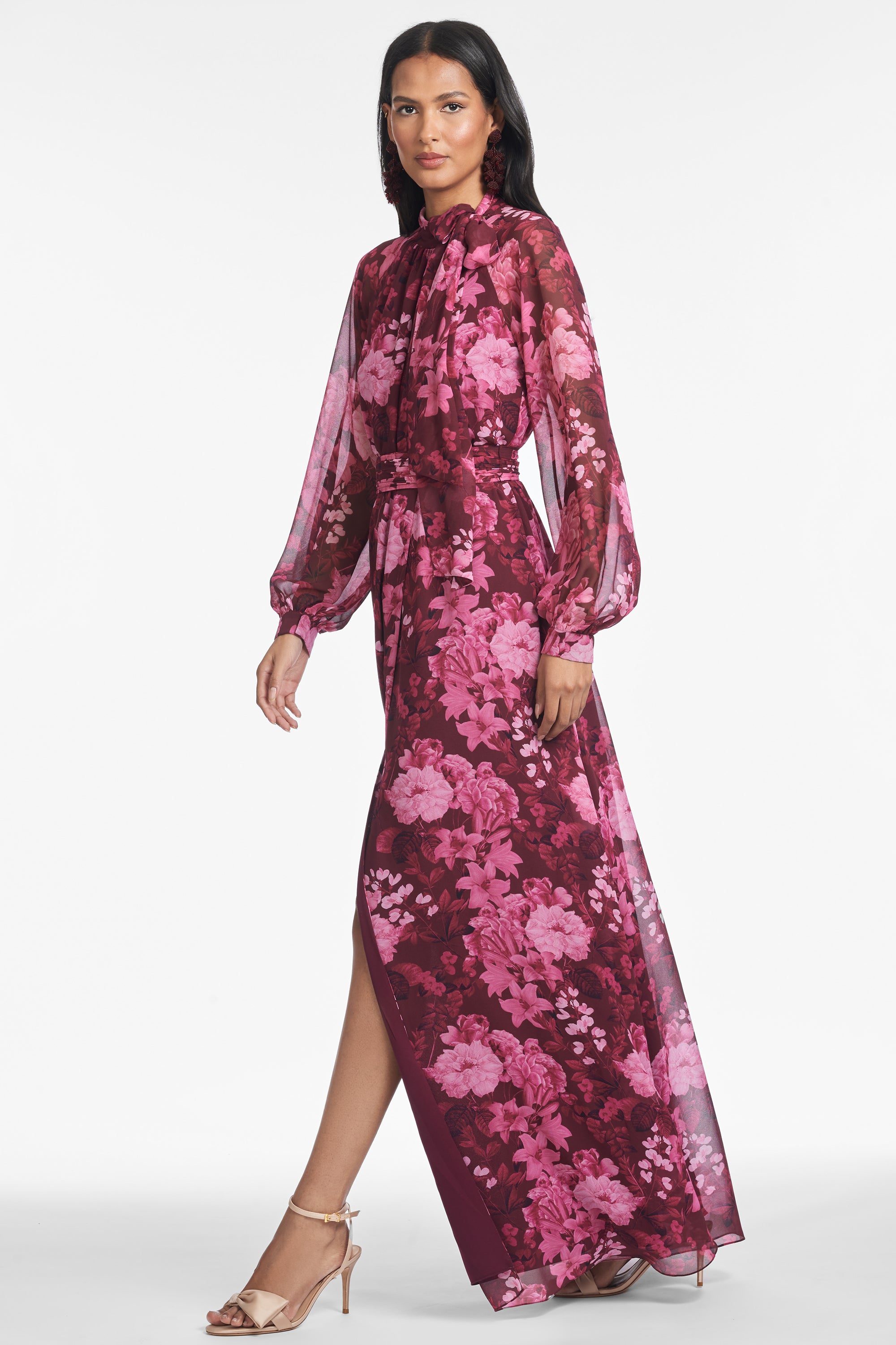 VERA GOWN - RASPBERRY FLORIBUNDA