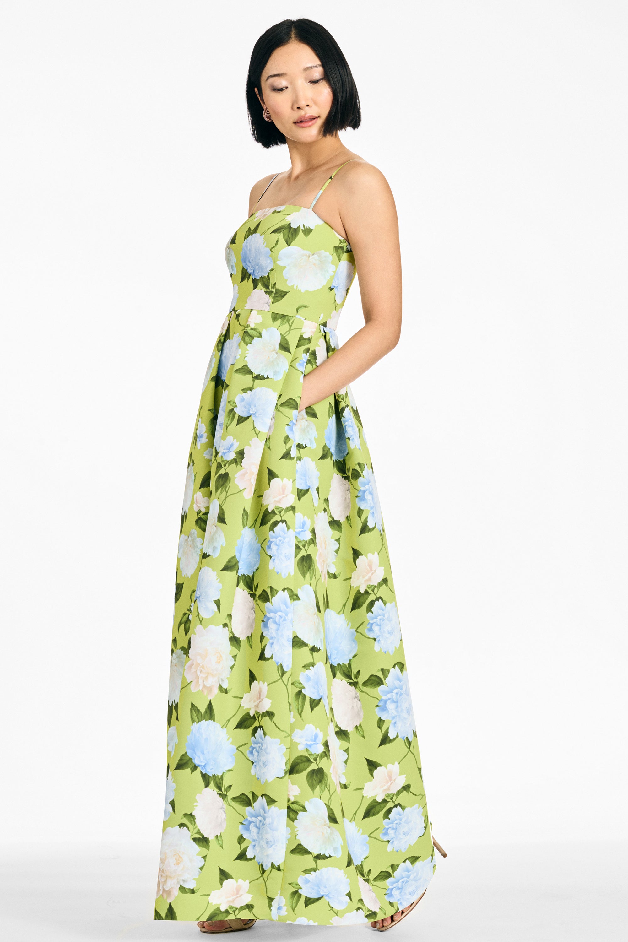 BEAU GOWN - CITRINE PEONIES