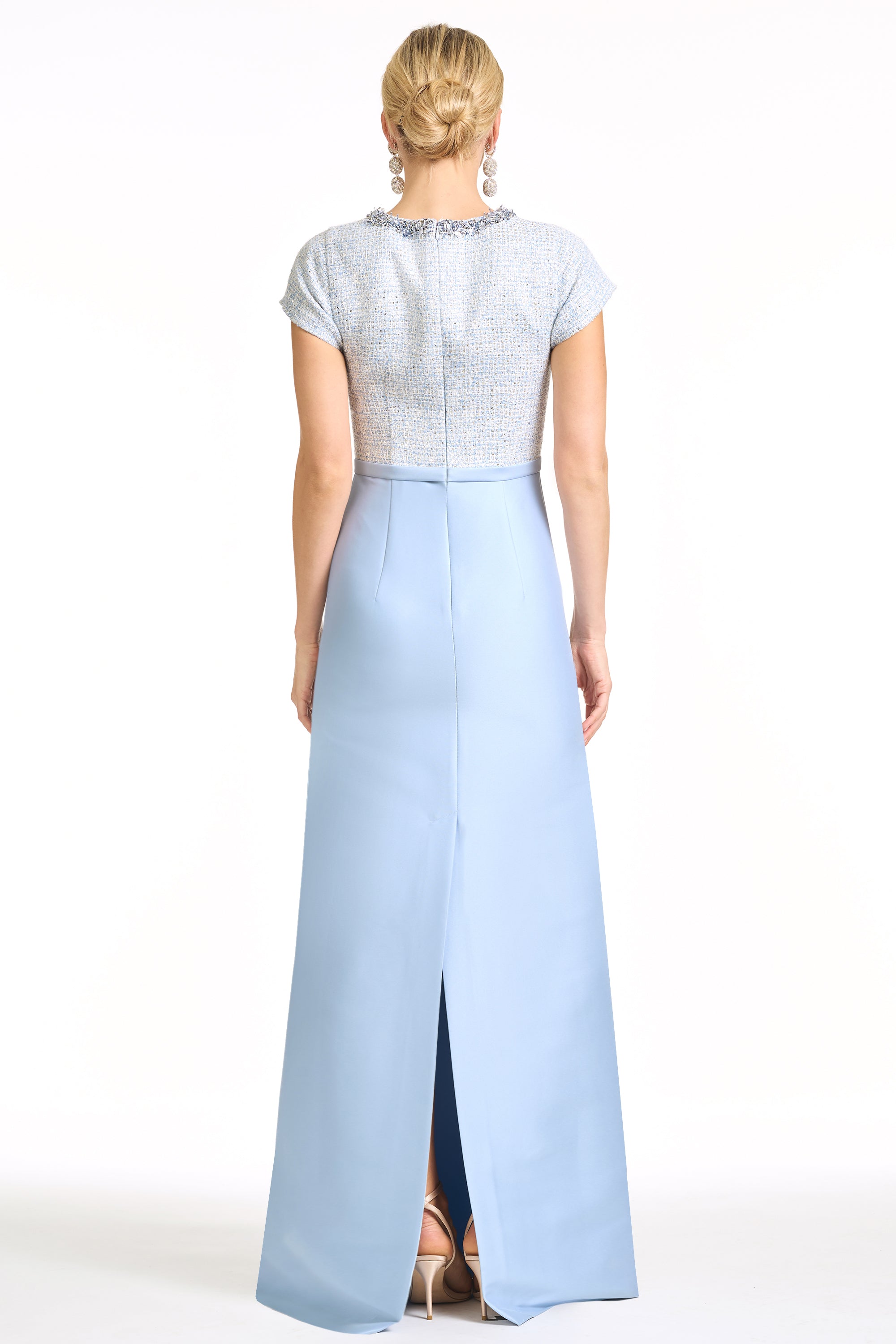 EMBELLISHED ASPEN GOWN - GLACIAL BLUE