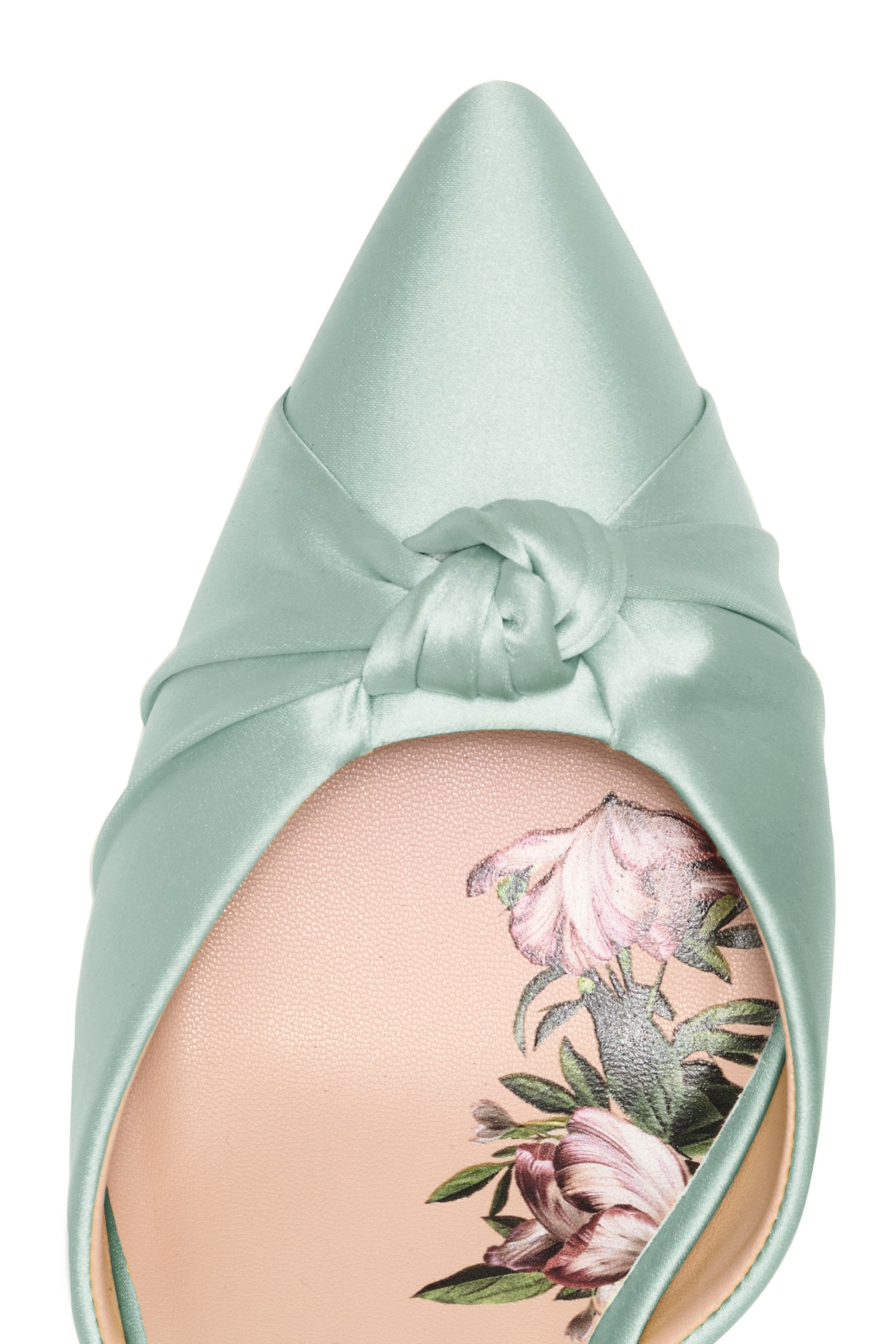 NOLITA KITTEN HEEL - CELADON