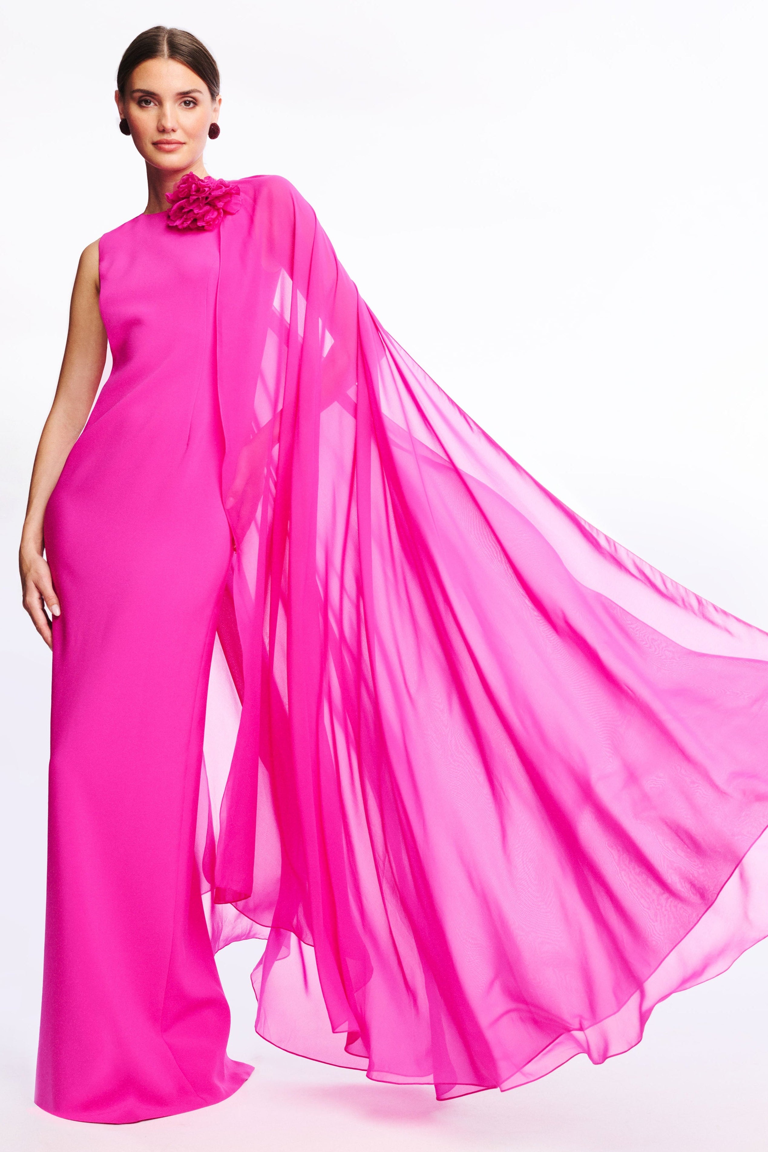 CHIARA GOWN - CERISE