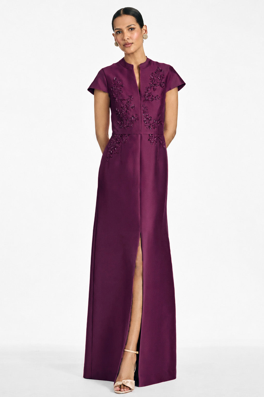 CHARLOTTE GOWN - MULBERRY