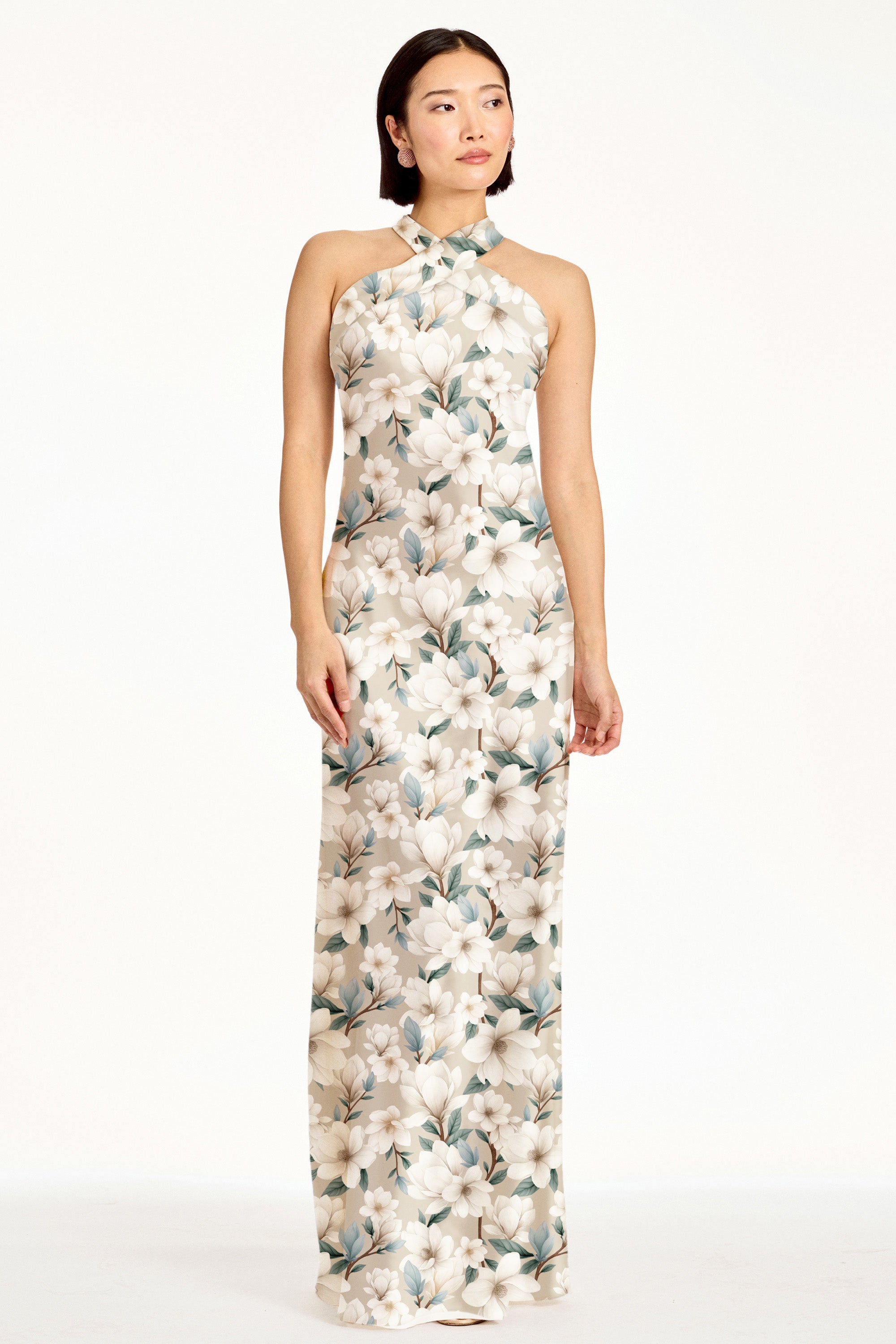 LAURANT GOWN - CHAMPAGNE MAGNOLIA