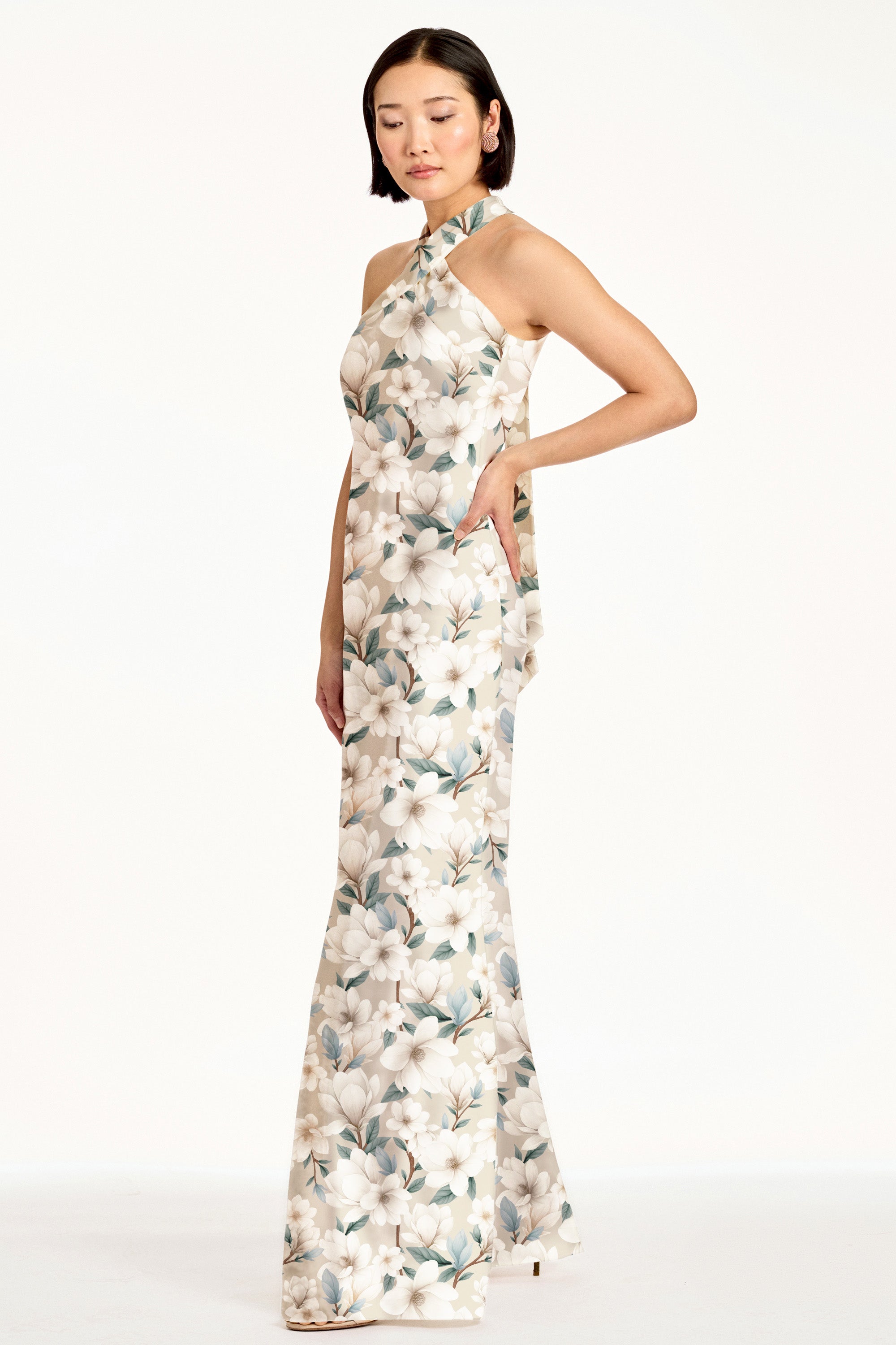LAURANT GOWN - CHAMPAGNE MAGNOLIA