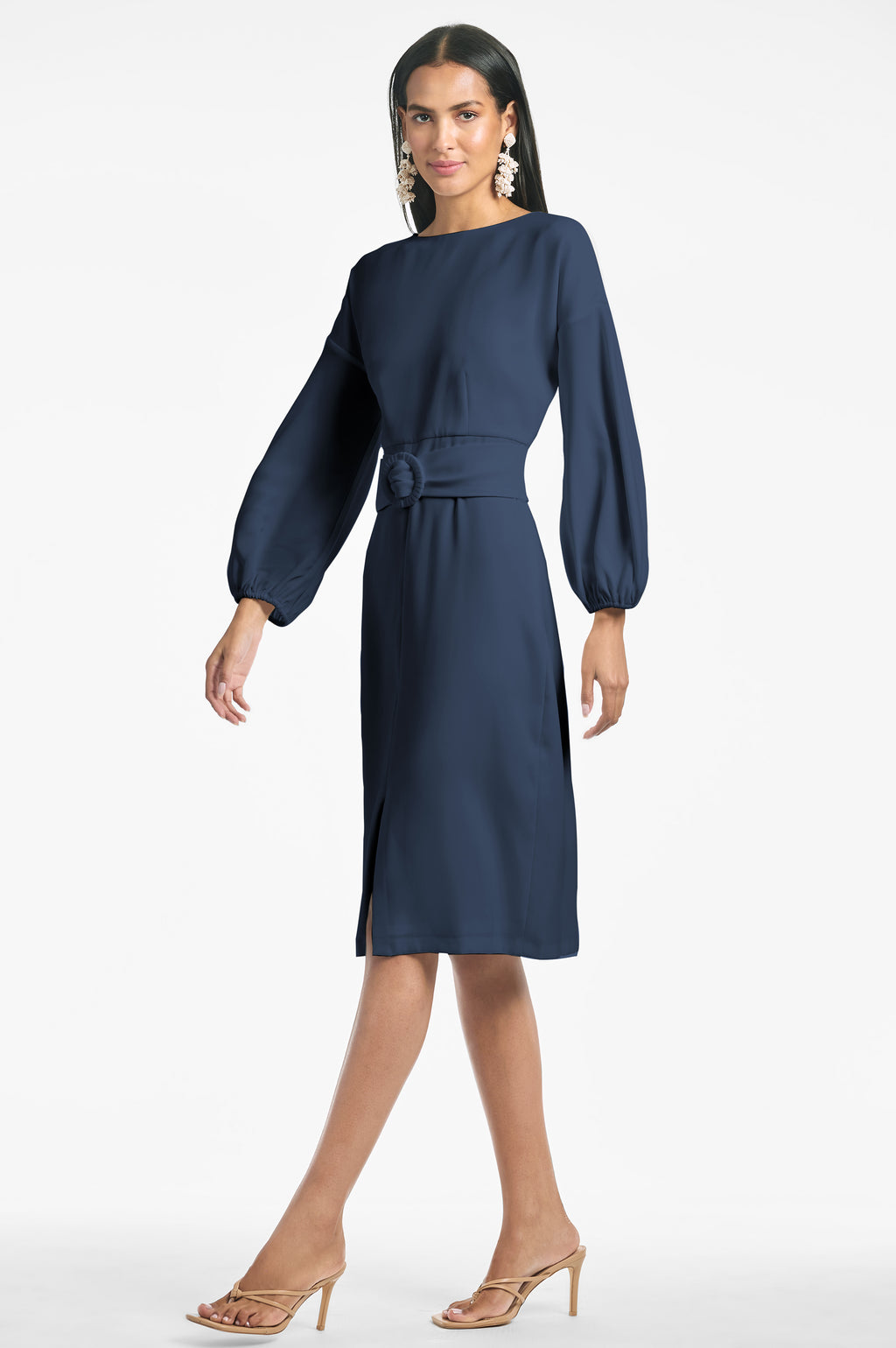 Annie Dress in Navy Sachin Babi