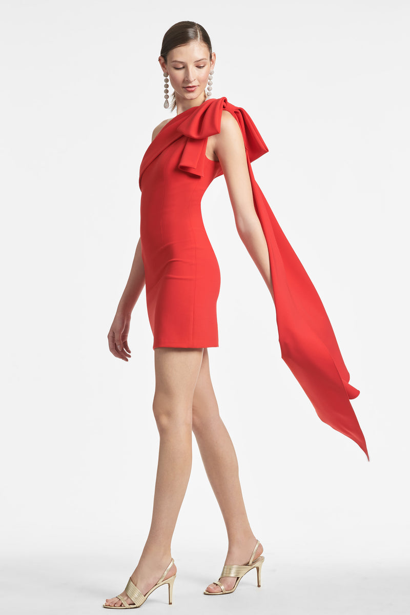 Bella Dress - Chili Red