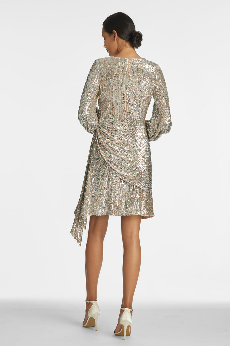 Delaney Dress - Silver - Final Sale