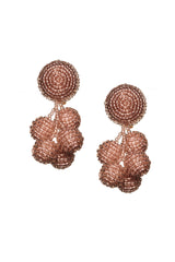 Mini Coconuts Earrings - Faceted Beads